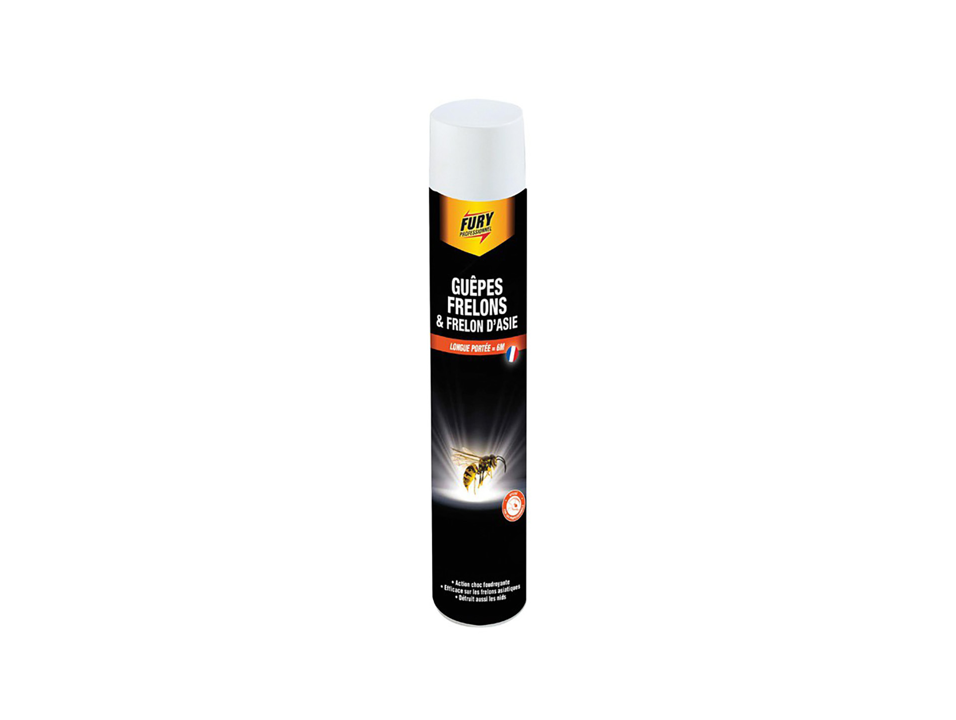 Aérosols insecticides FURY guêpes et frelons asiatiques 750ml