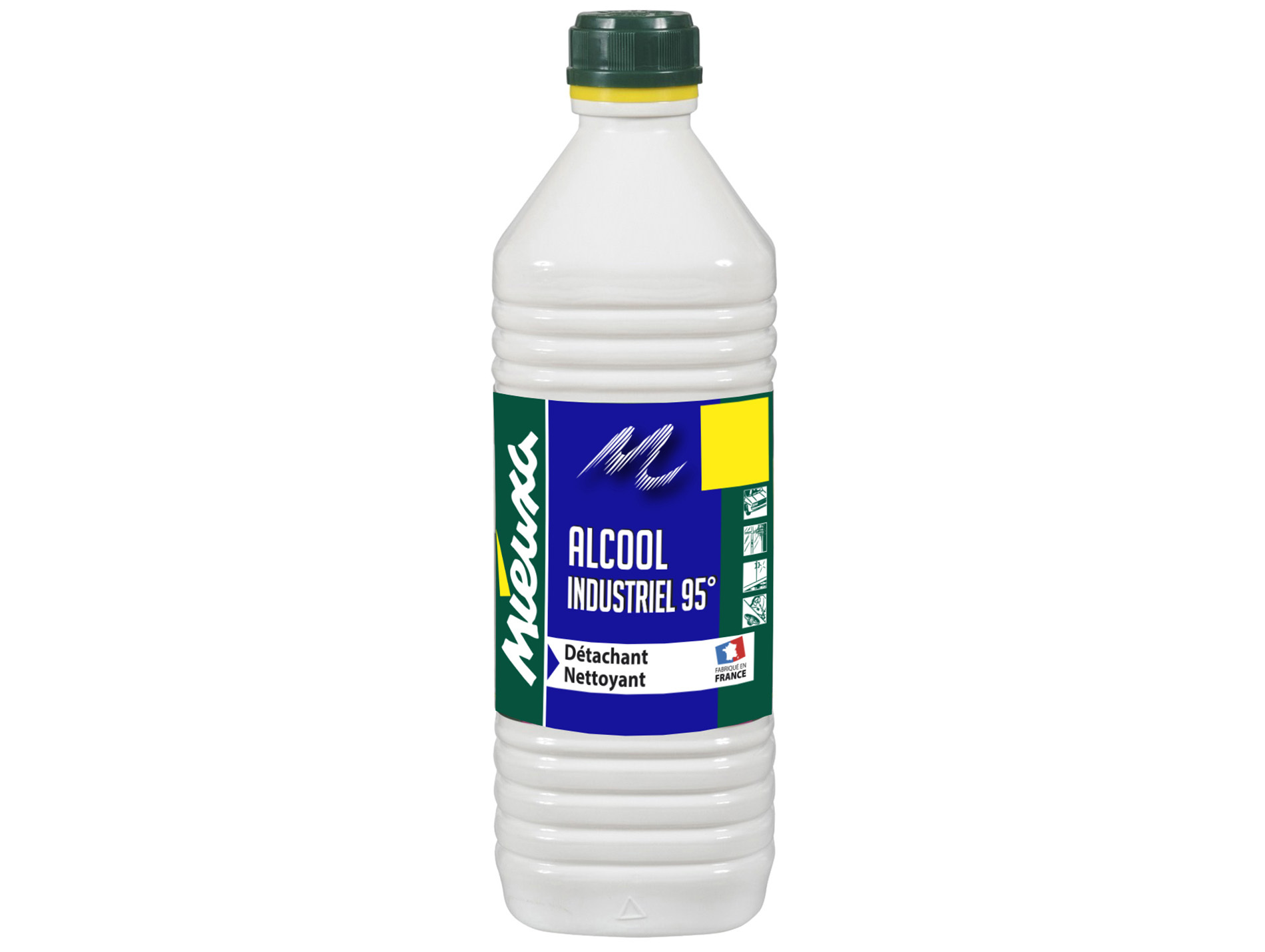 Alcool industriel 95° MIEUXA 1L