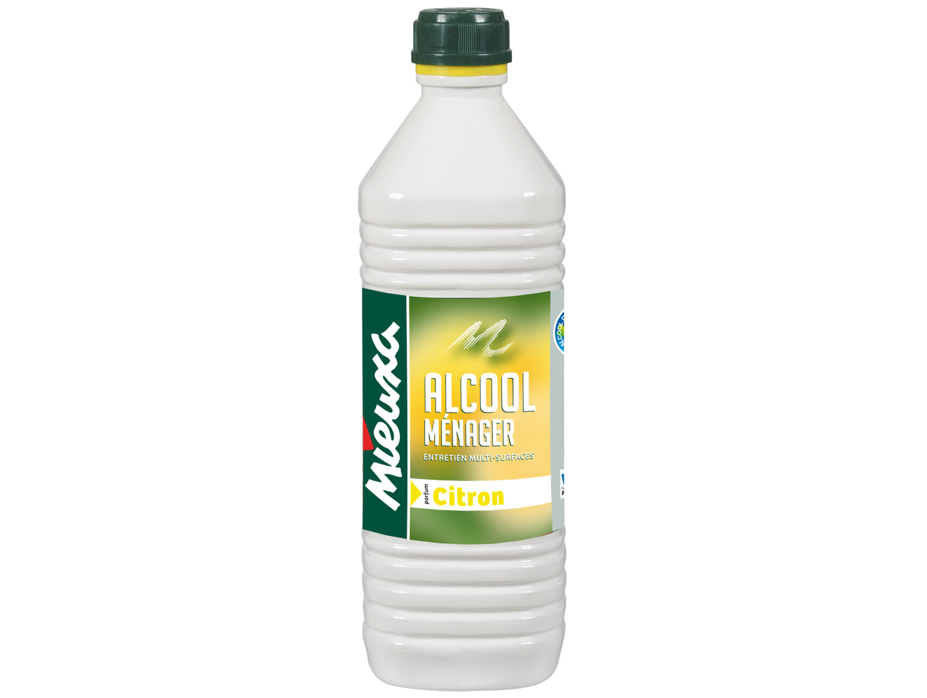 Alcool ménager parfumé citron MIEUXA 1L