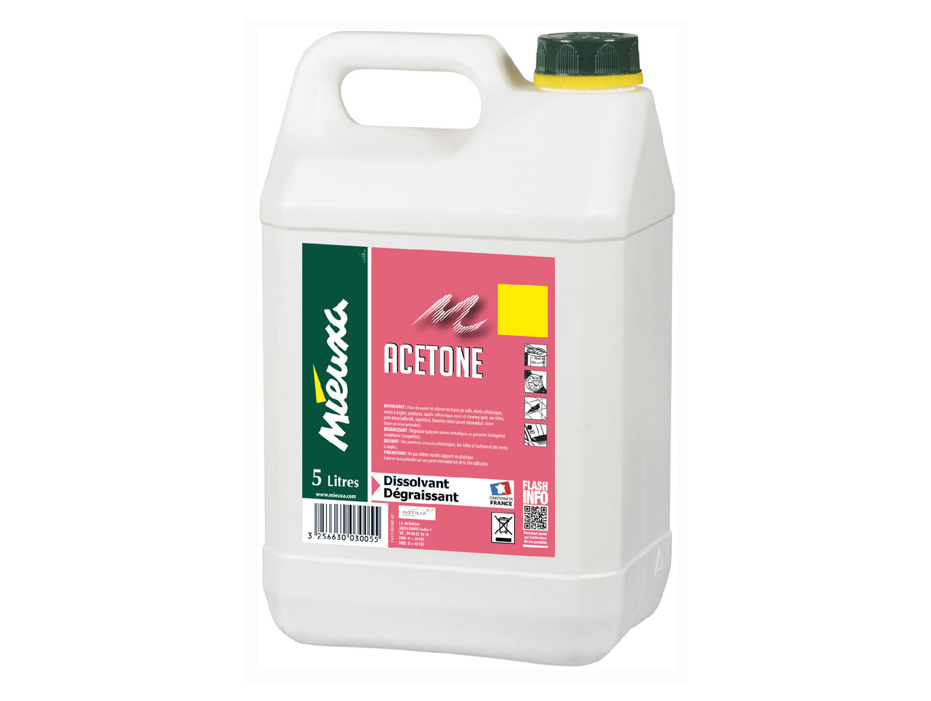 Acetone MIEUXA 5L