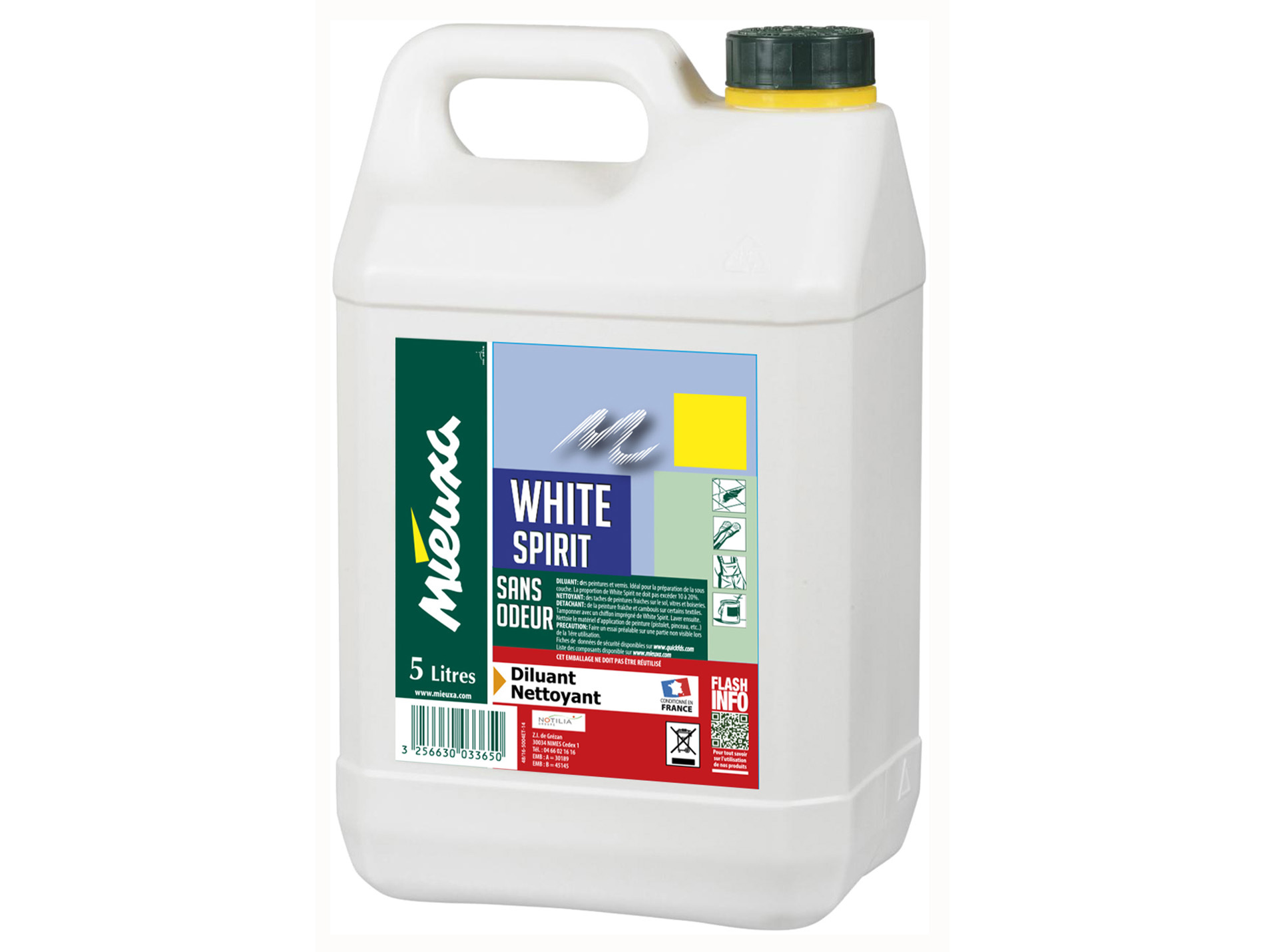 White spirit sans odeur MIEUXA 5L