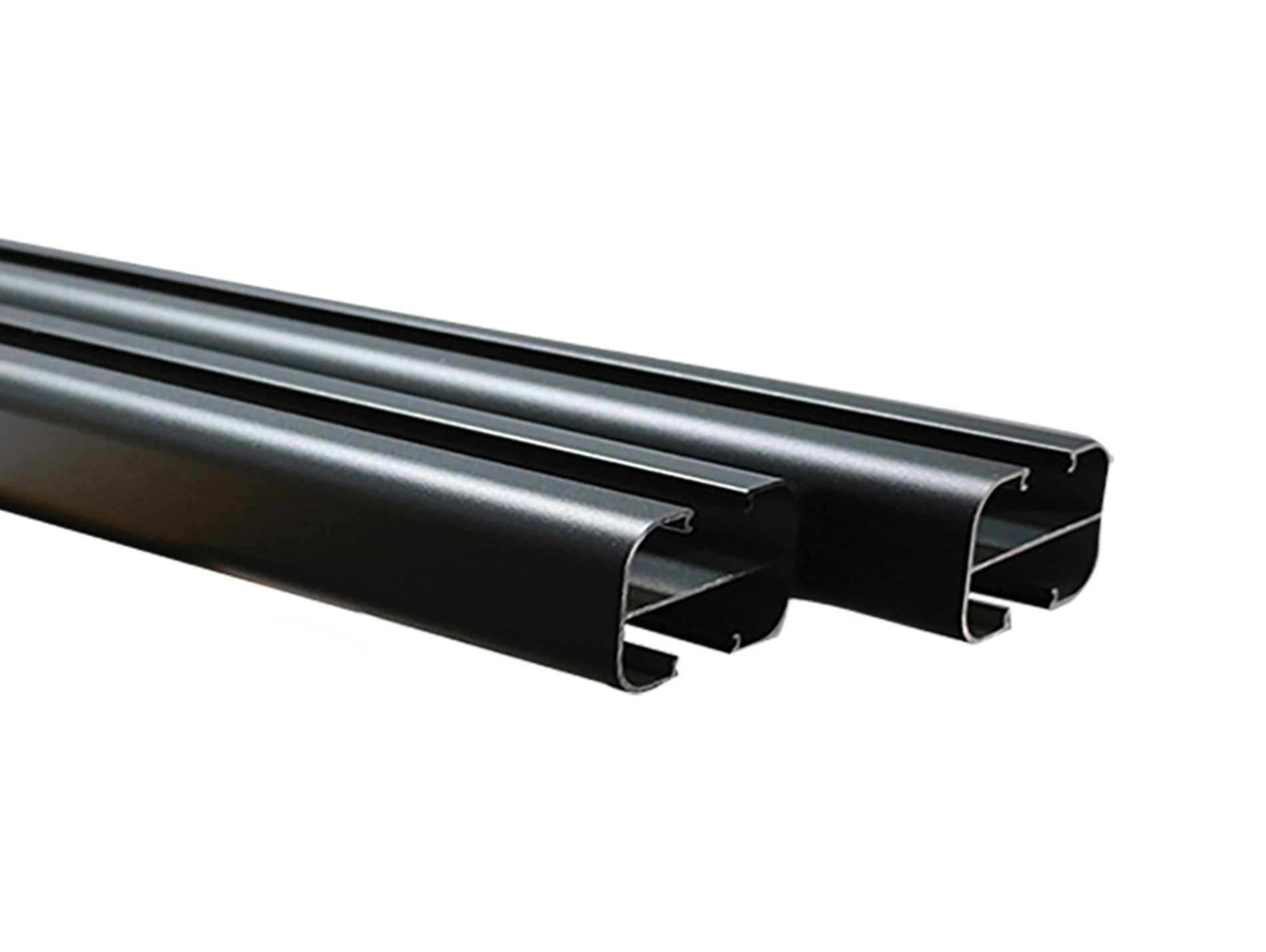 Poteau de clôture alu Evoluclos 4,8x7,5cm H.2,30m gris texturé