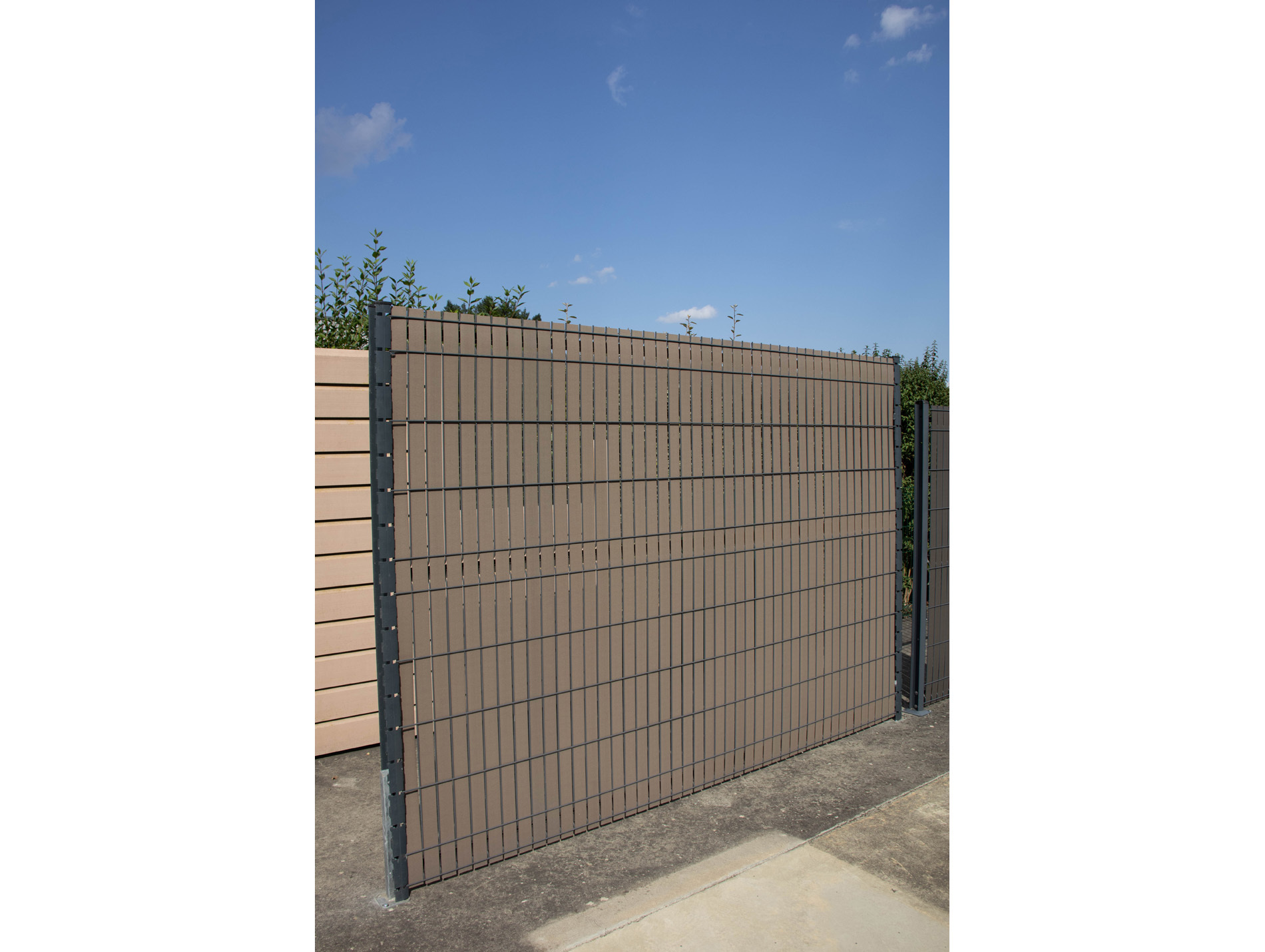 Kit lamelles occultantes Cloryza L.1,53m naturel