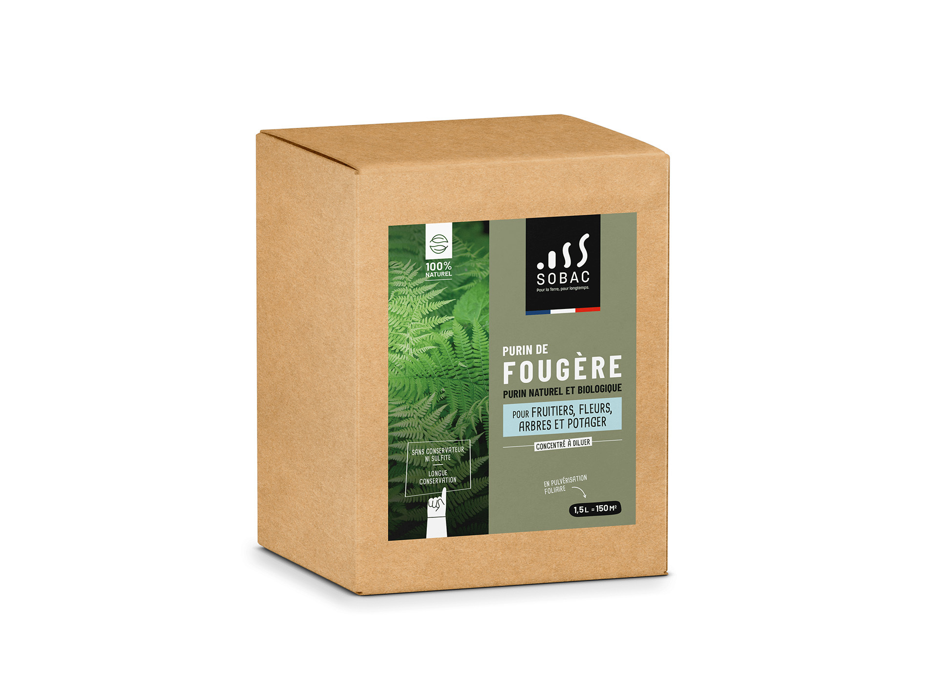 Purin de fougères SOBAC Bib 1,5L
