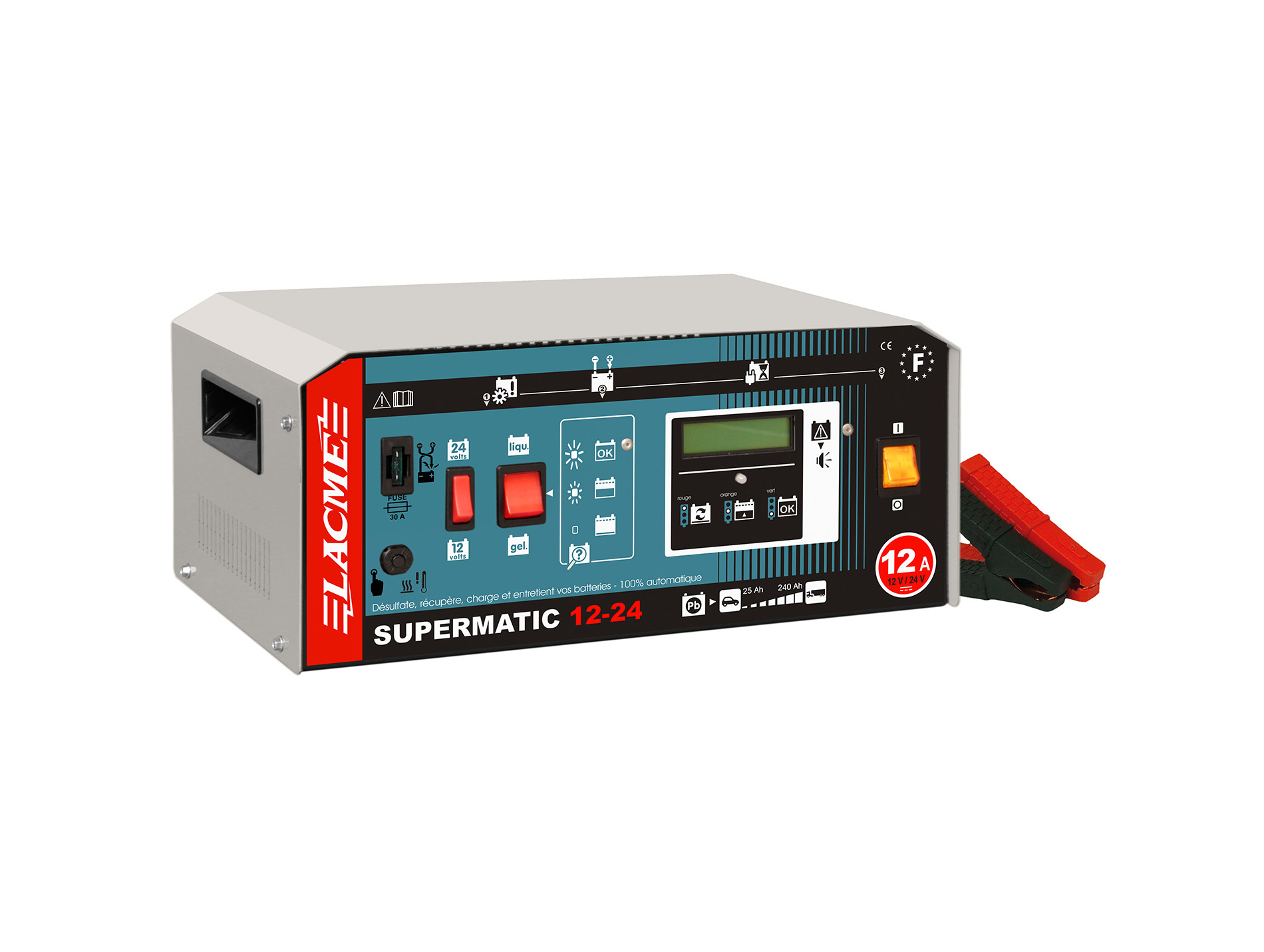 Chargeur de batterie Supermatic 12/24A