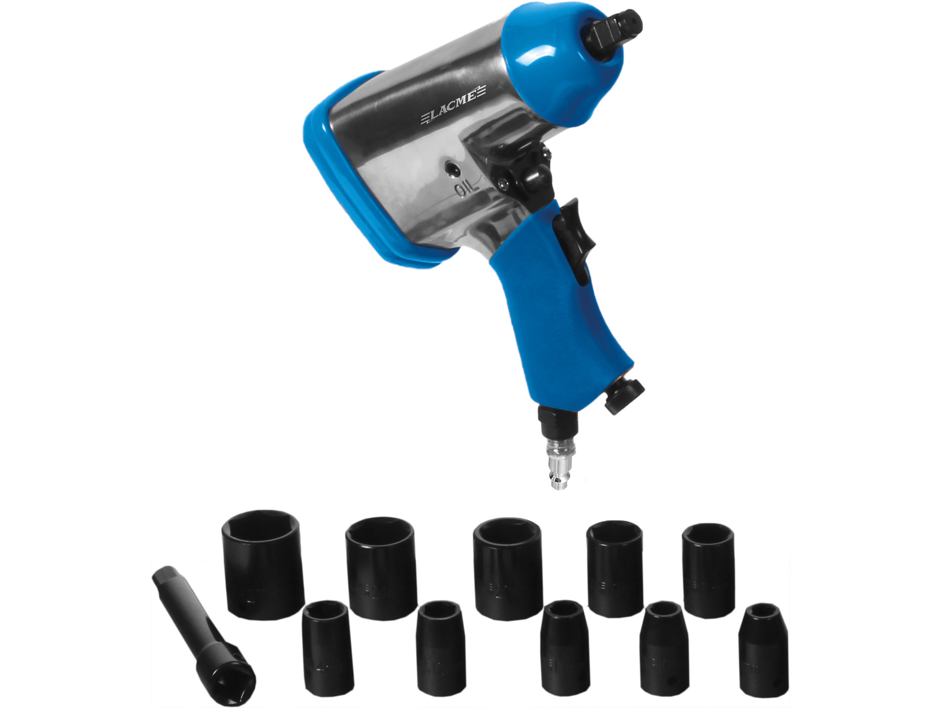 Coffret clé à choc 1/2" 310Nm