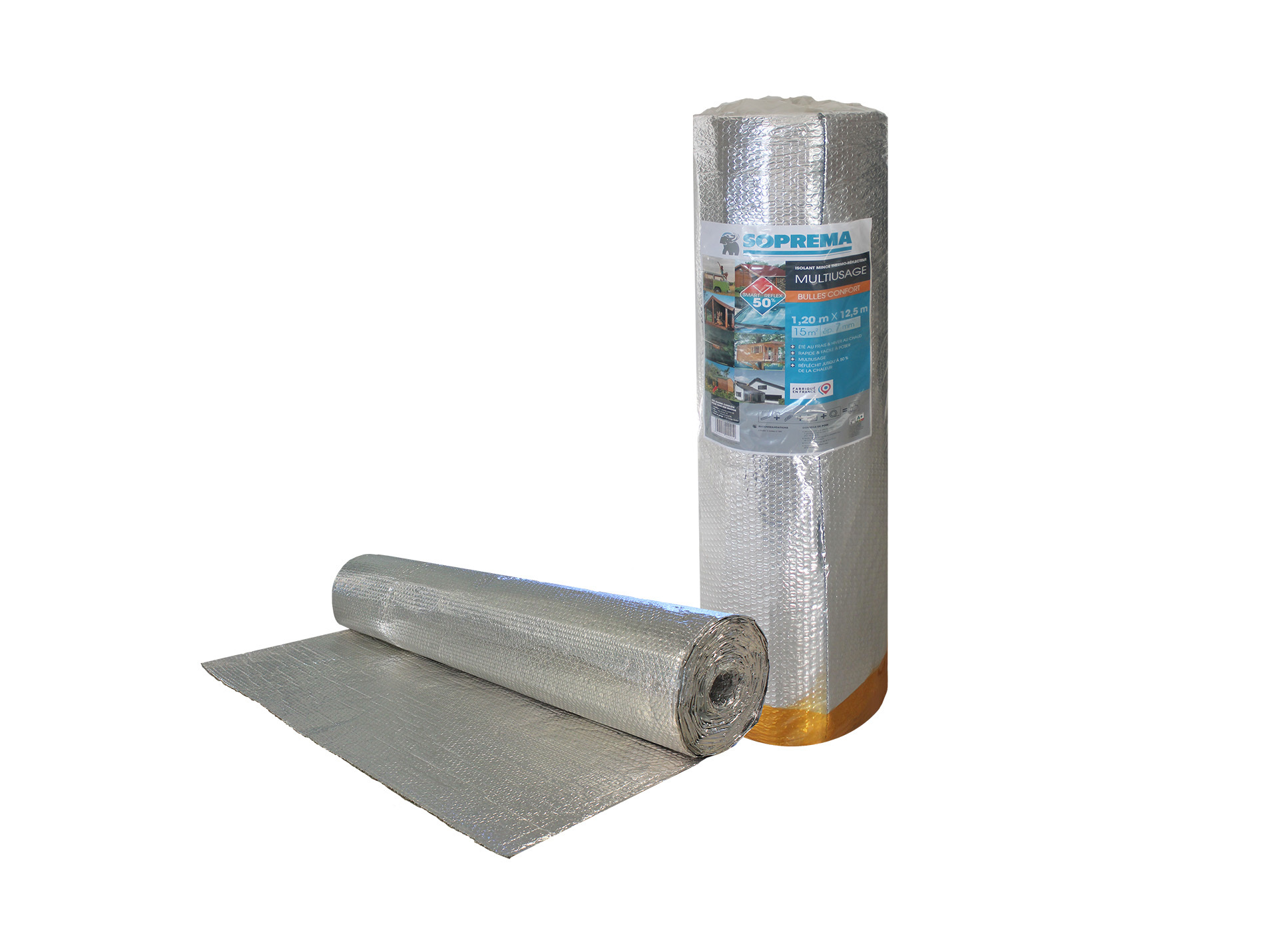 Isolant mince bulle SOPREMA 1,2x12,5m