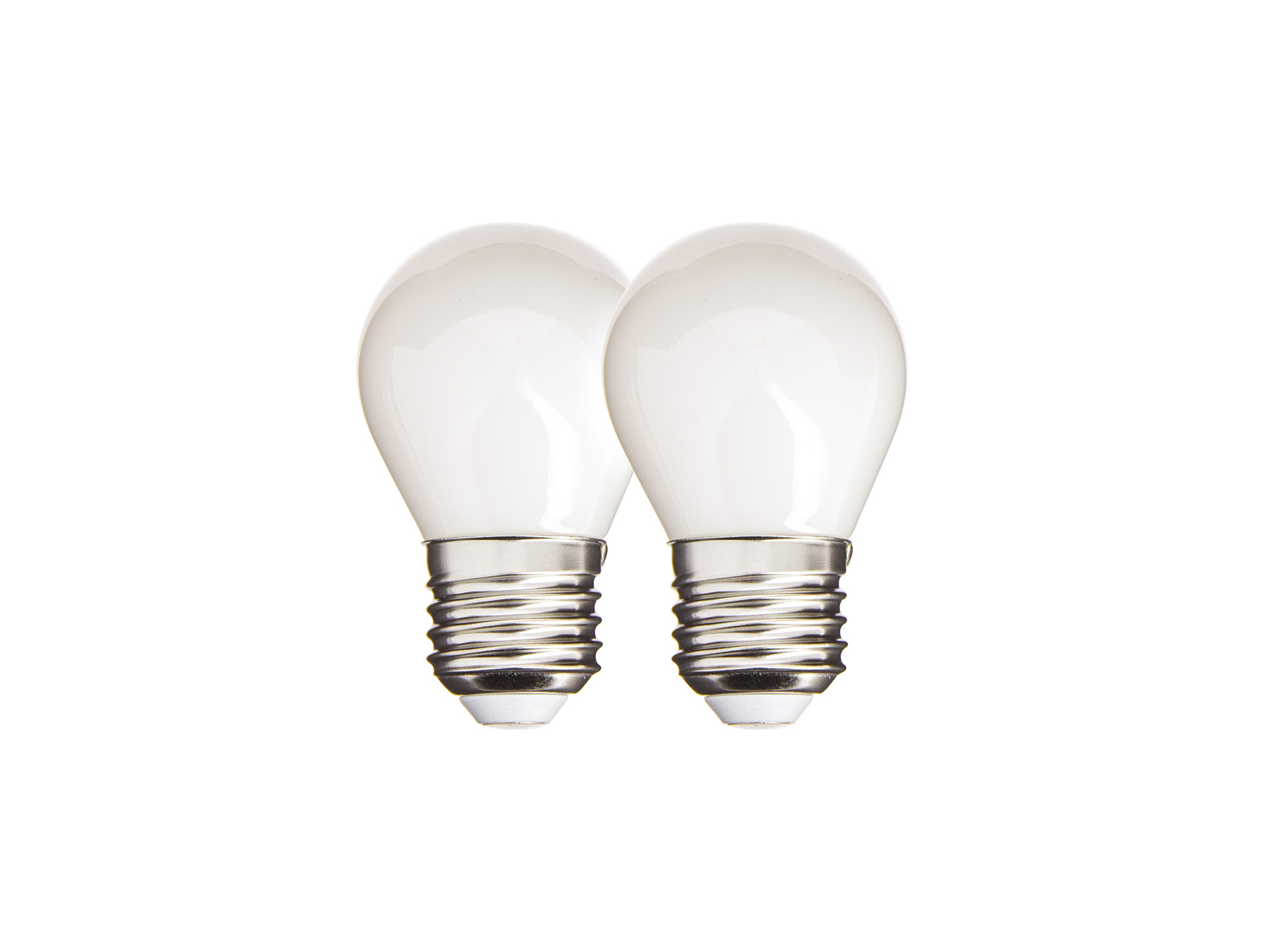 Ampoule LED XANLITE P45 E27 4W 470lm 2700K x2