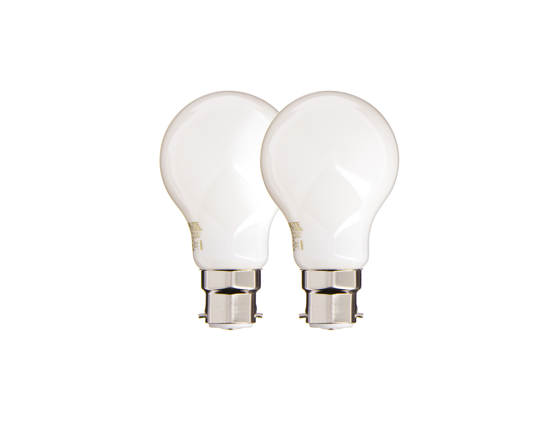 Ampoule LED XANLITE A60 B22 7W 806lm 2700K x2