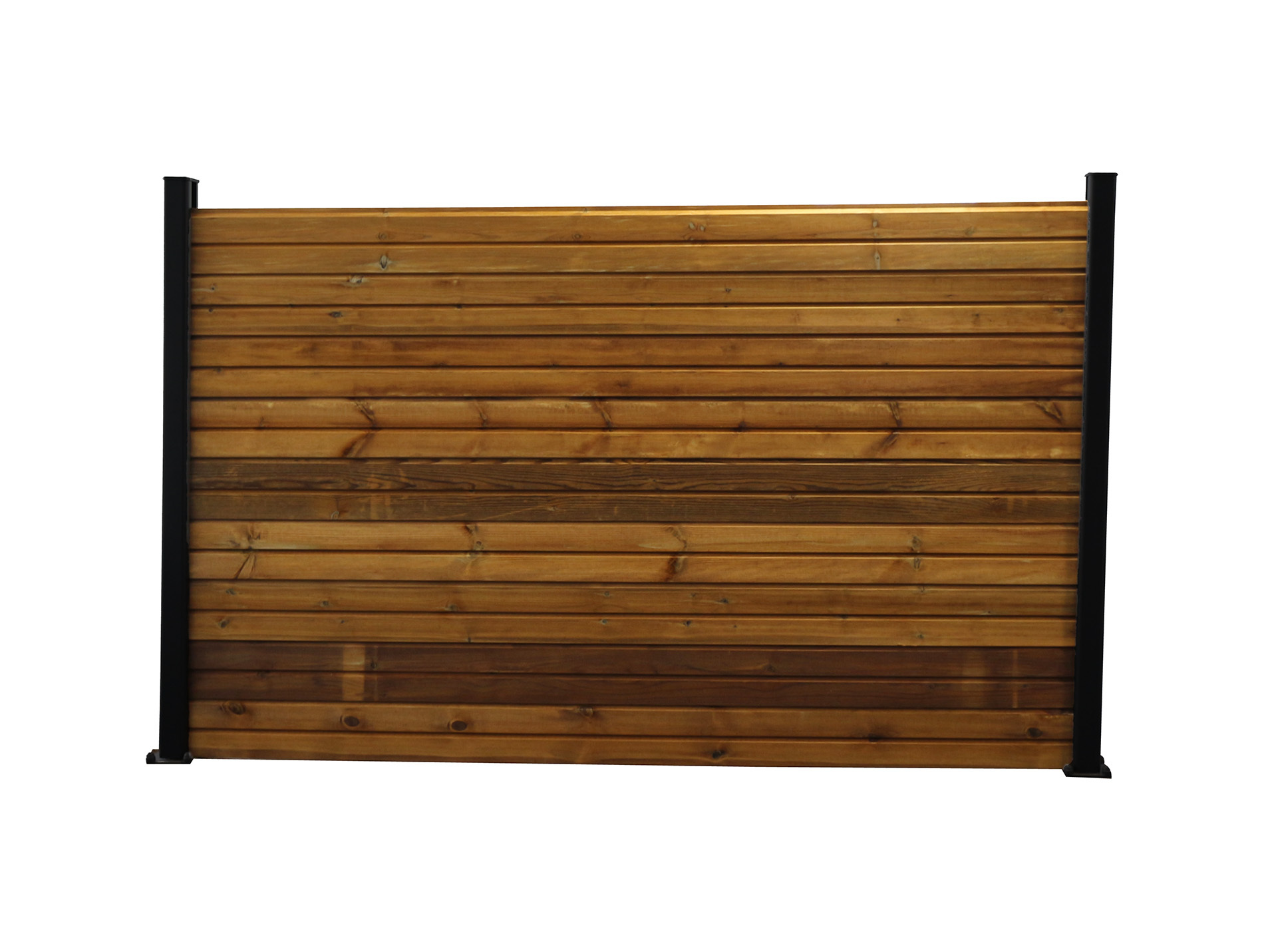 Lame finition emboitable Eco bois L.180xH.14,5cm Ep.21mm brun