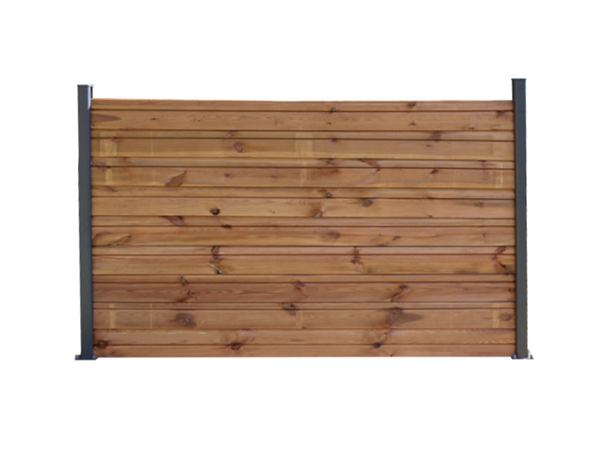 Lame de finition emboitable Rythmo bois L.200xH.14,5cm Ep.27mm vert