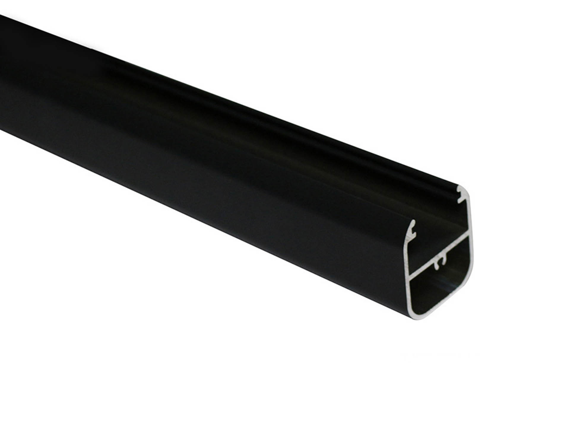 Traverse Evoluclos Top&Base pour clôture 3,5x4,2cm L.1,7m gris