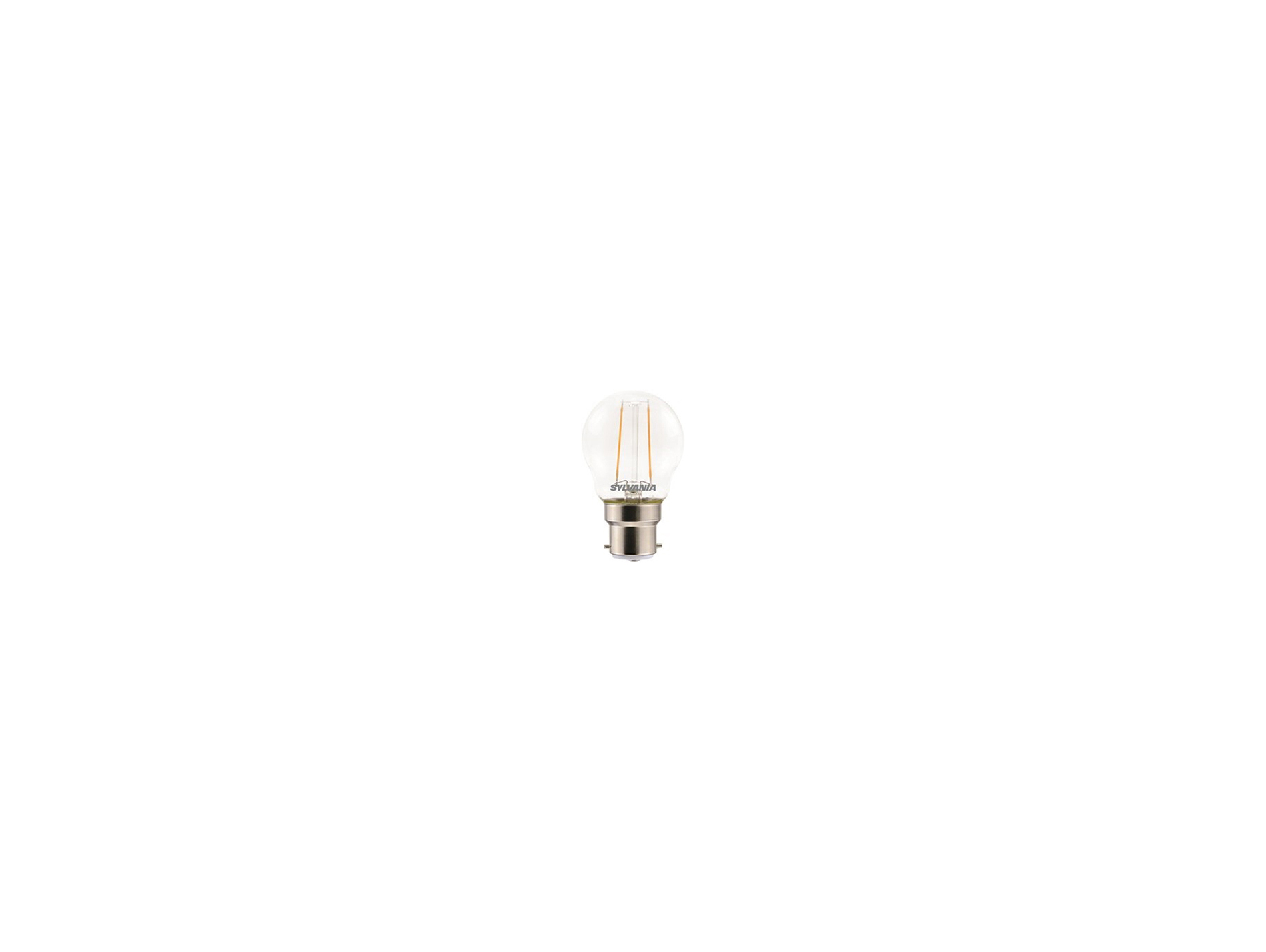 Ampoule LED SYLVANIA Retro sphérique B22 2,5W 250lm 2700K