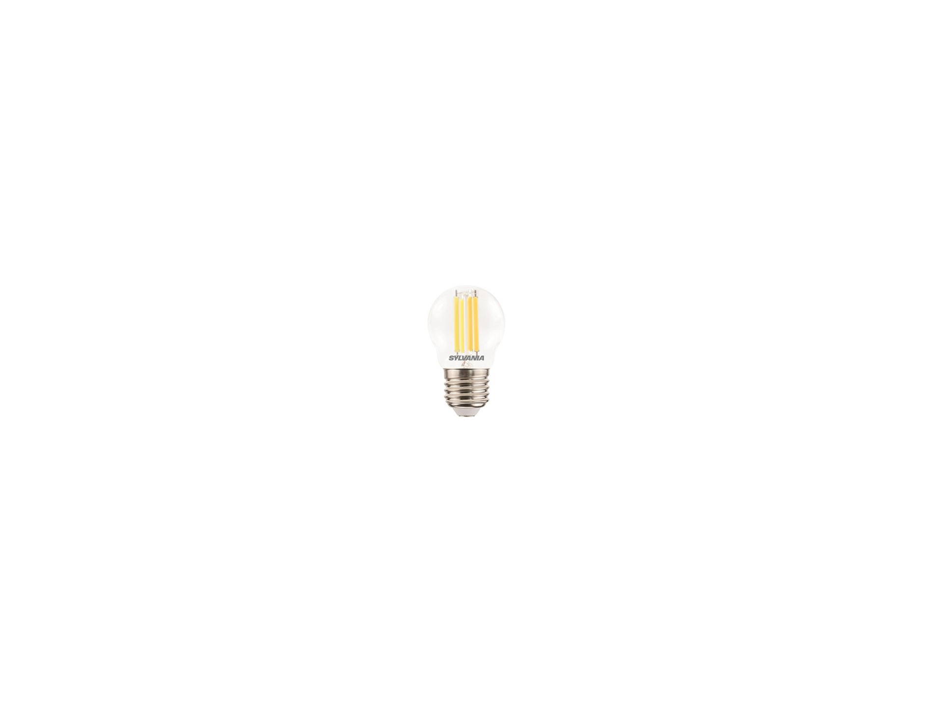 Ampoule LED SYLVANIA Retro sphérique E27 6W 806lm 2700K