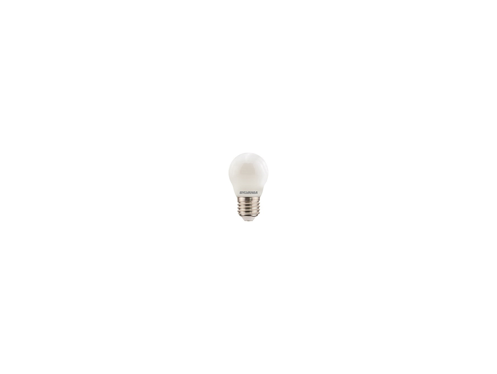 Ampoule LED SYLVANIA Retro sphérique satiné E27 6W 806lm 2700K