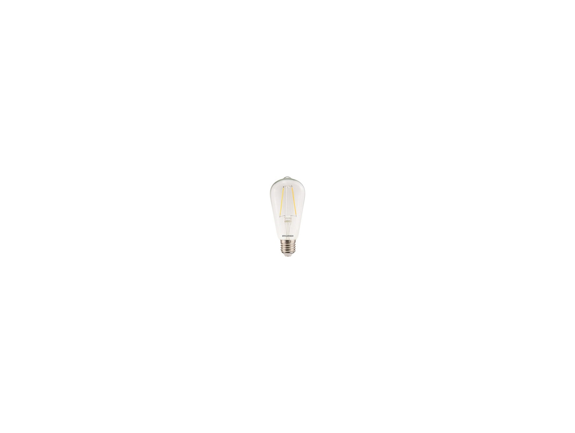 Ampoule LED XANLITE Rétro ST64 claire E27 4,5W 470lm 2700K
