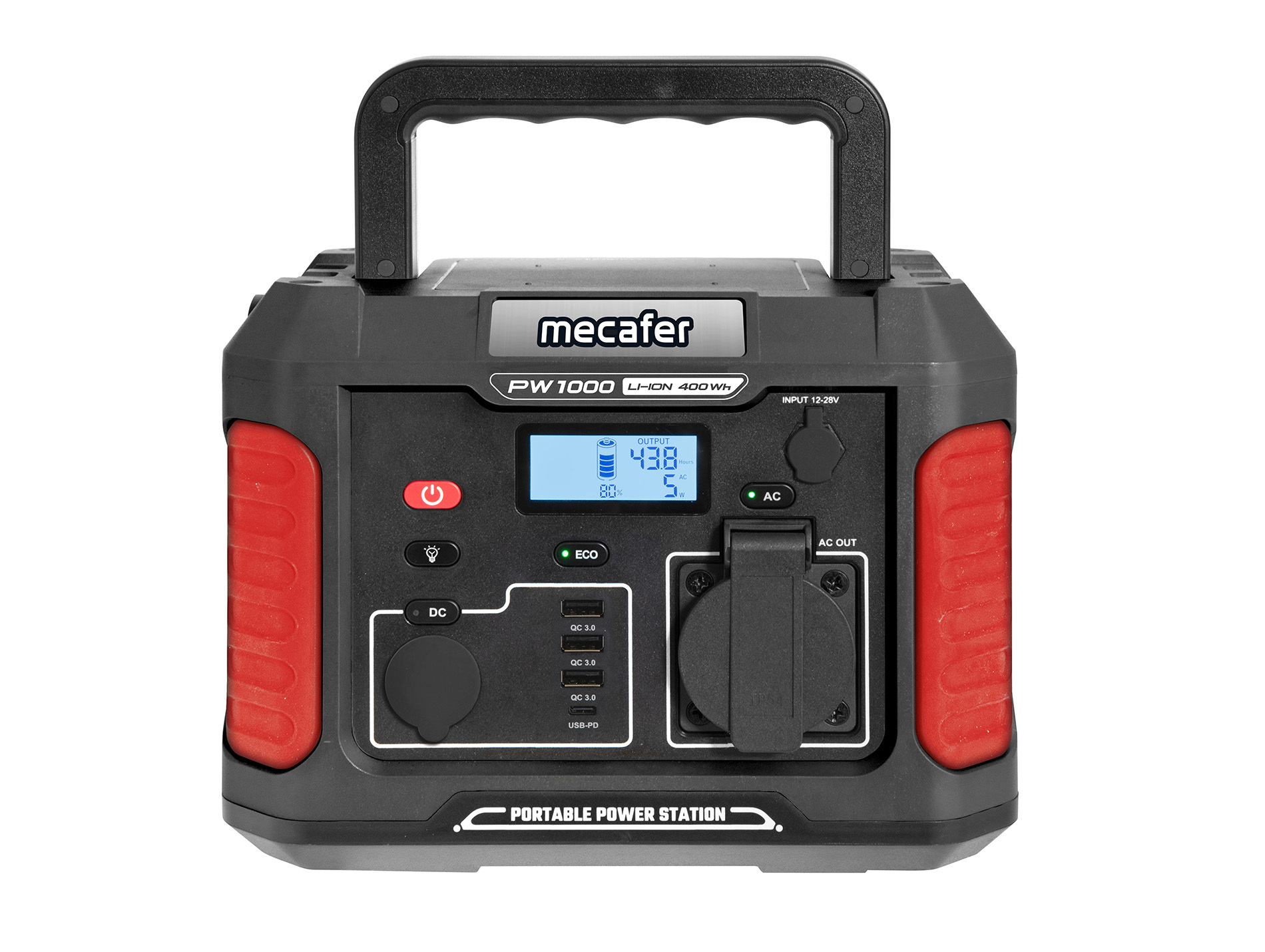 Station d'énergie MECAFER 1000W PW1000