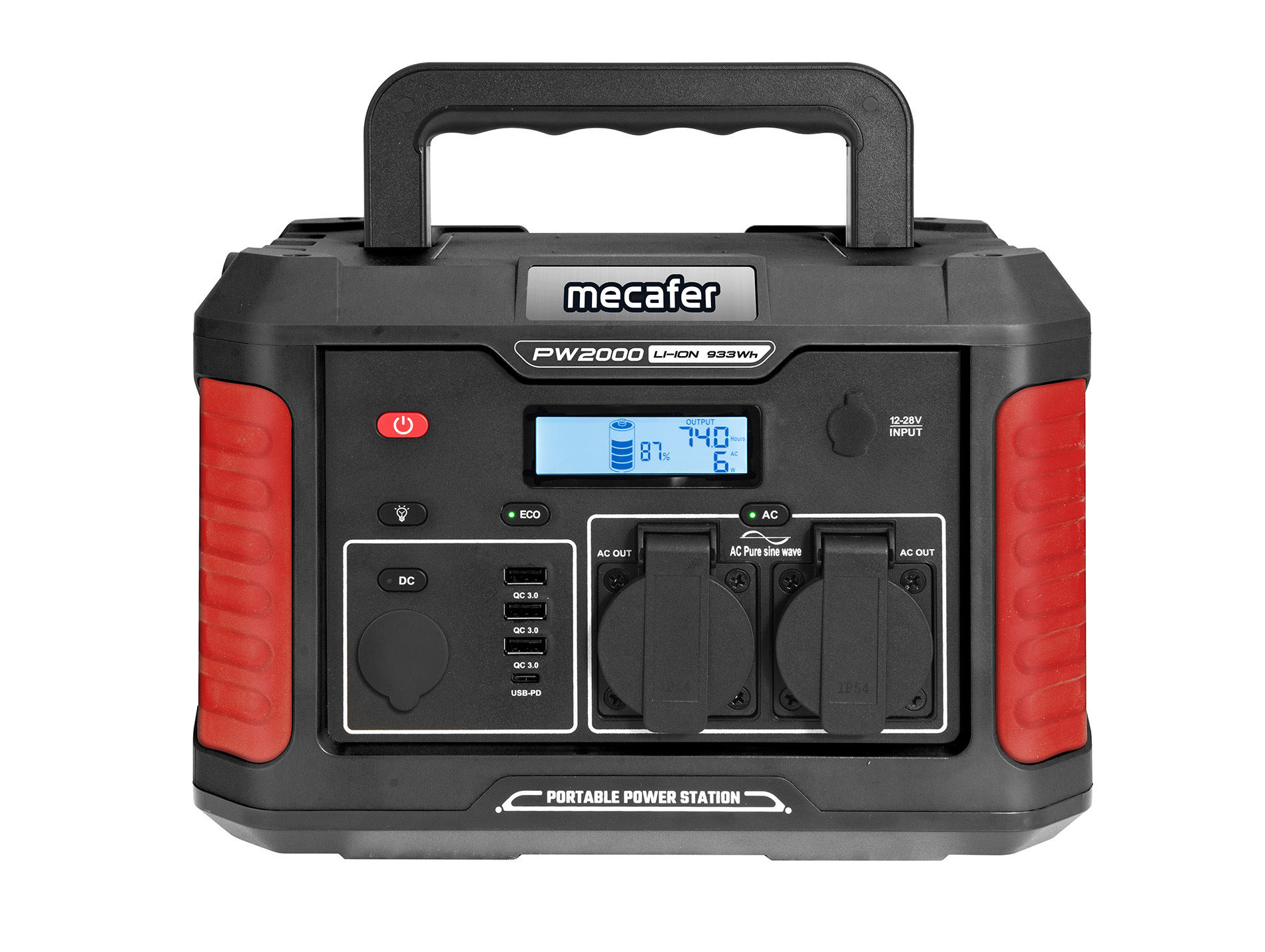 Station d'énergie MECAFER 2000W PW2000