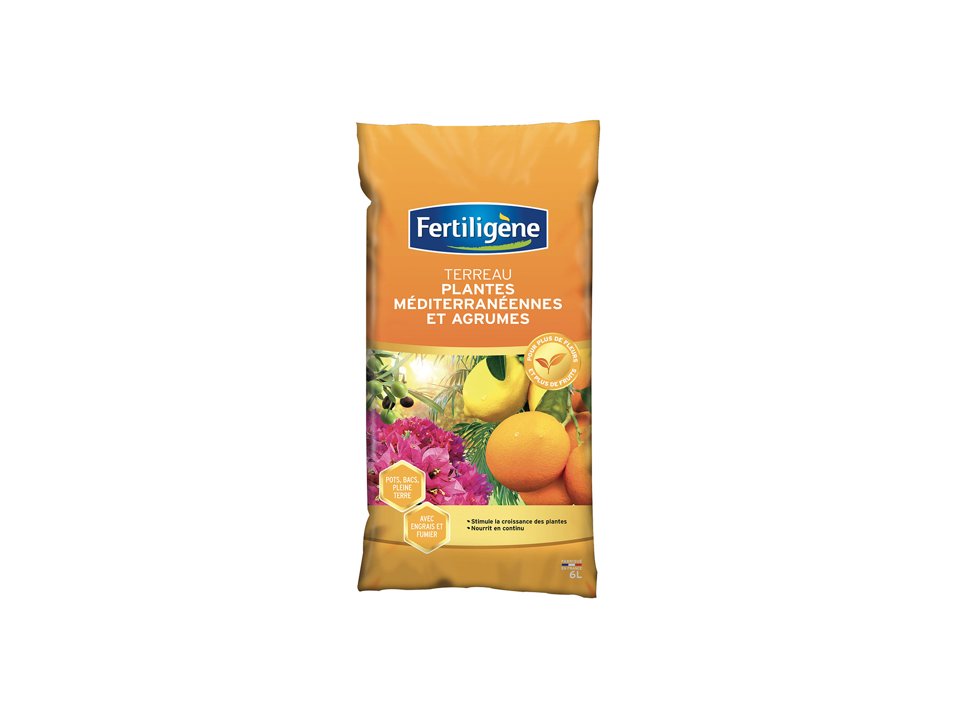 Terreau agrumes FERTILIGENE 6L