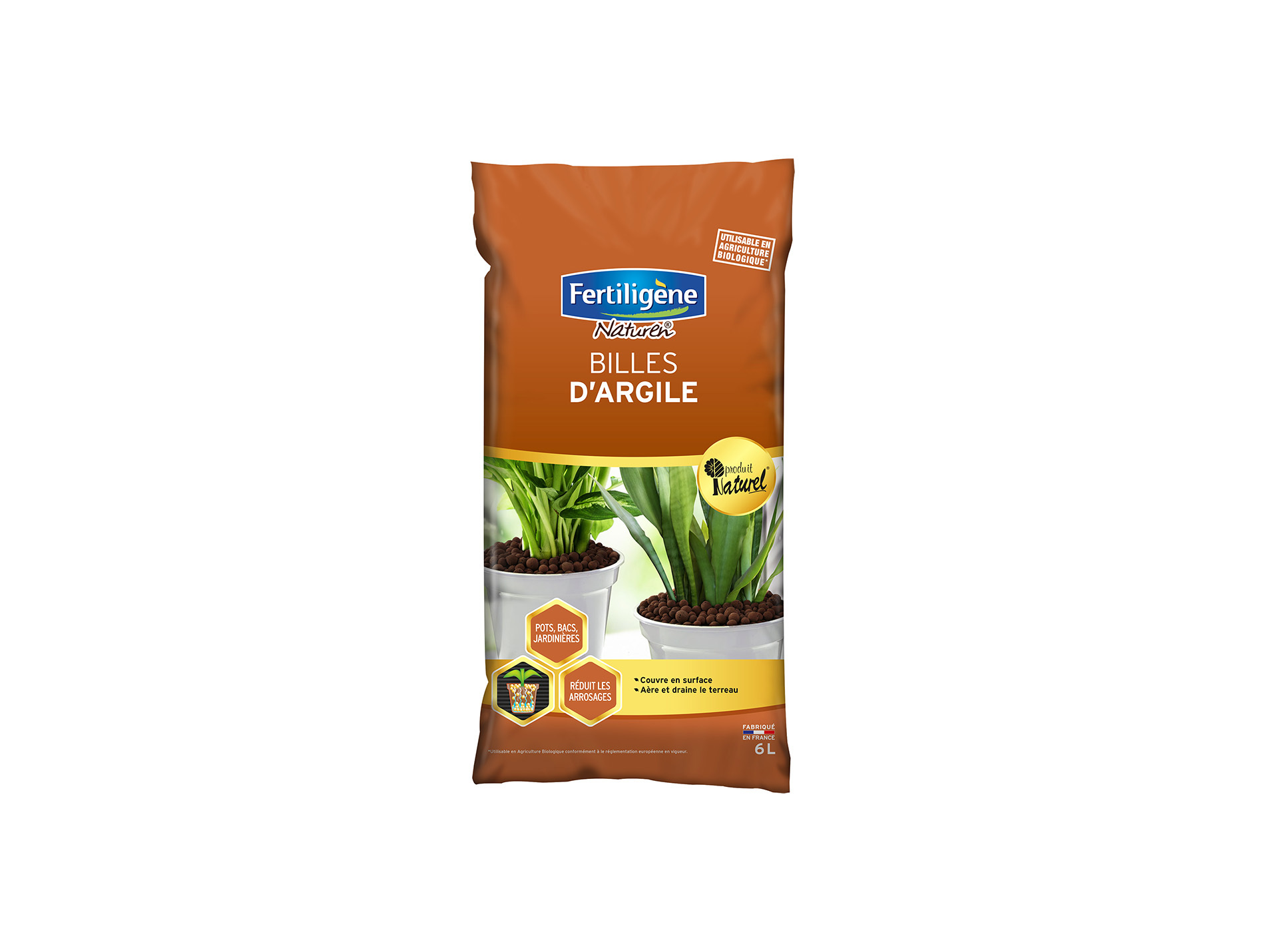 Billes d'argile FERTILIGENE 6L