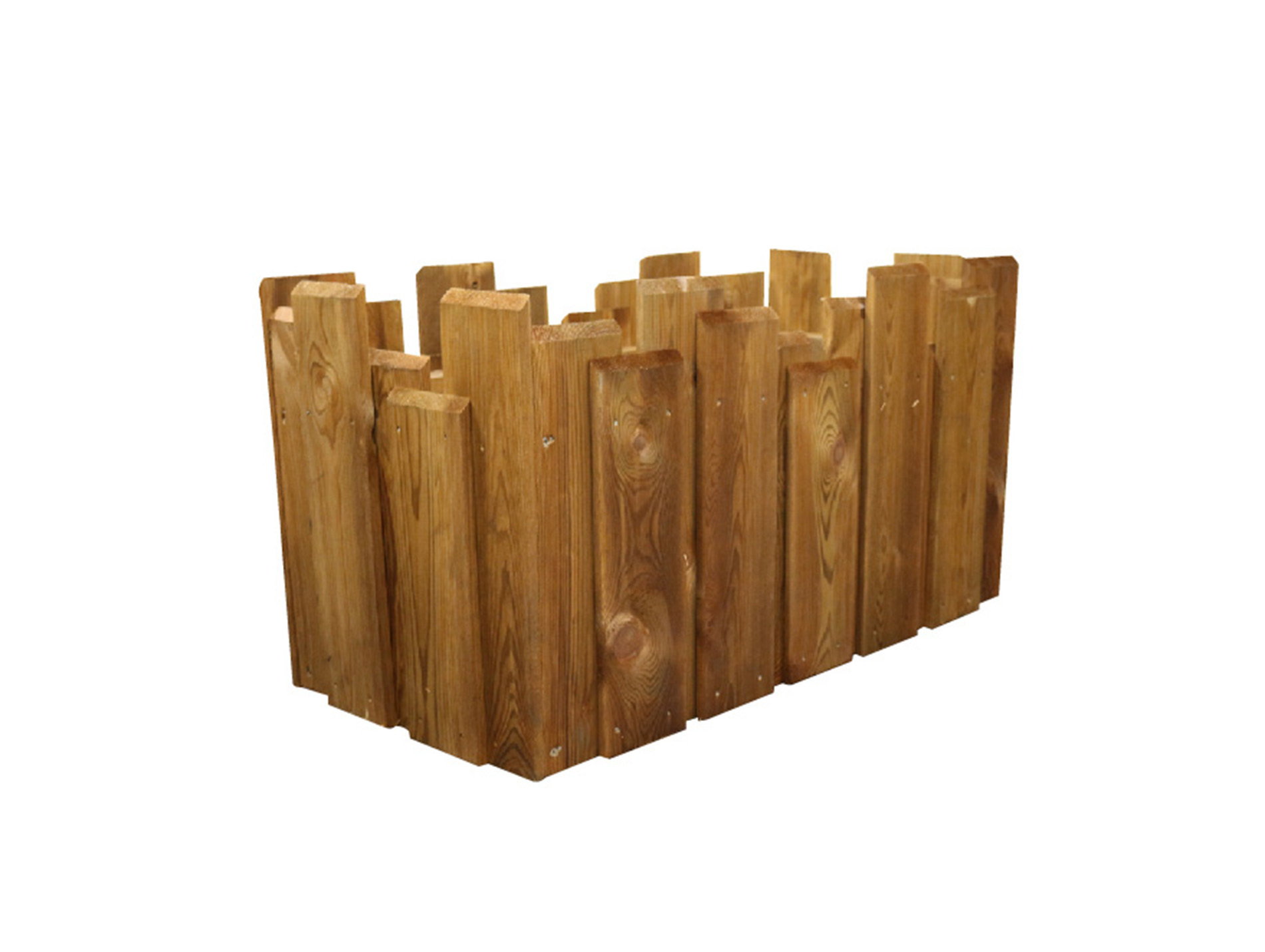 Jardinière bois rectangulaire Vertiwood 100x50cm