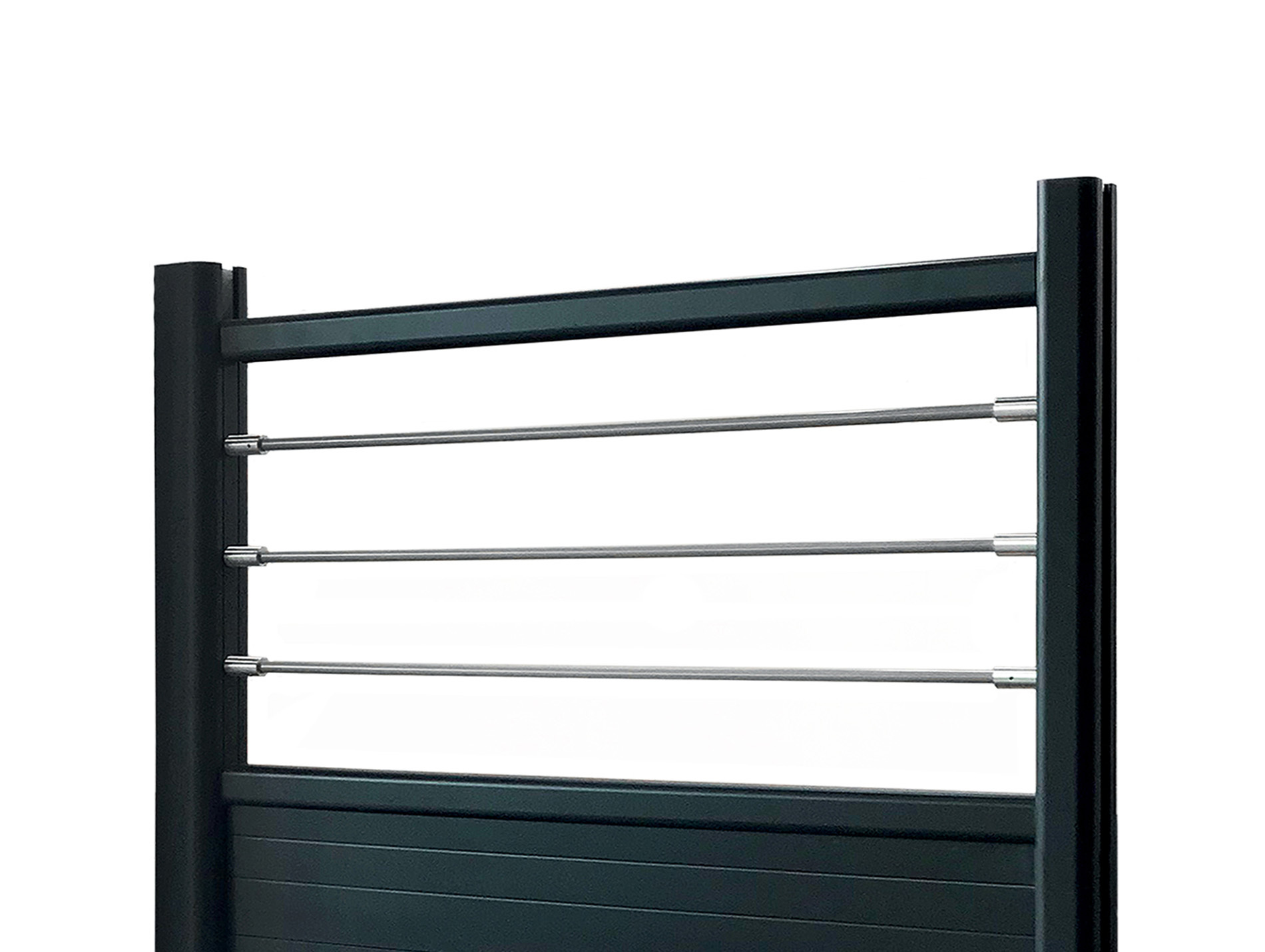 Kit tubes aluminium clôture EvoluLigne DEBARGE