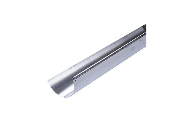 Gouttière demi-ronde zinc développé 25 2m