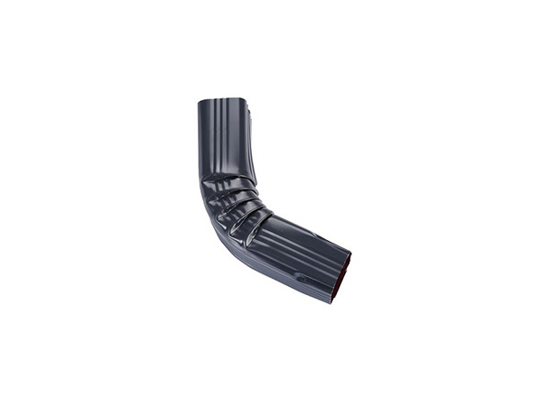 Coude frontal extérieur aluminium ardoise