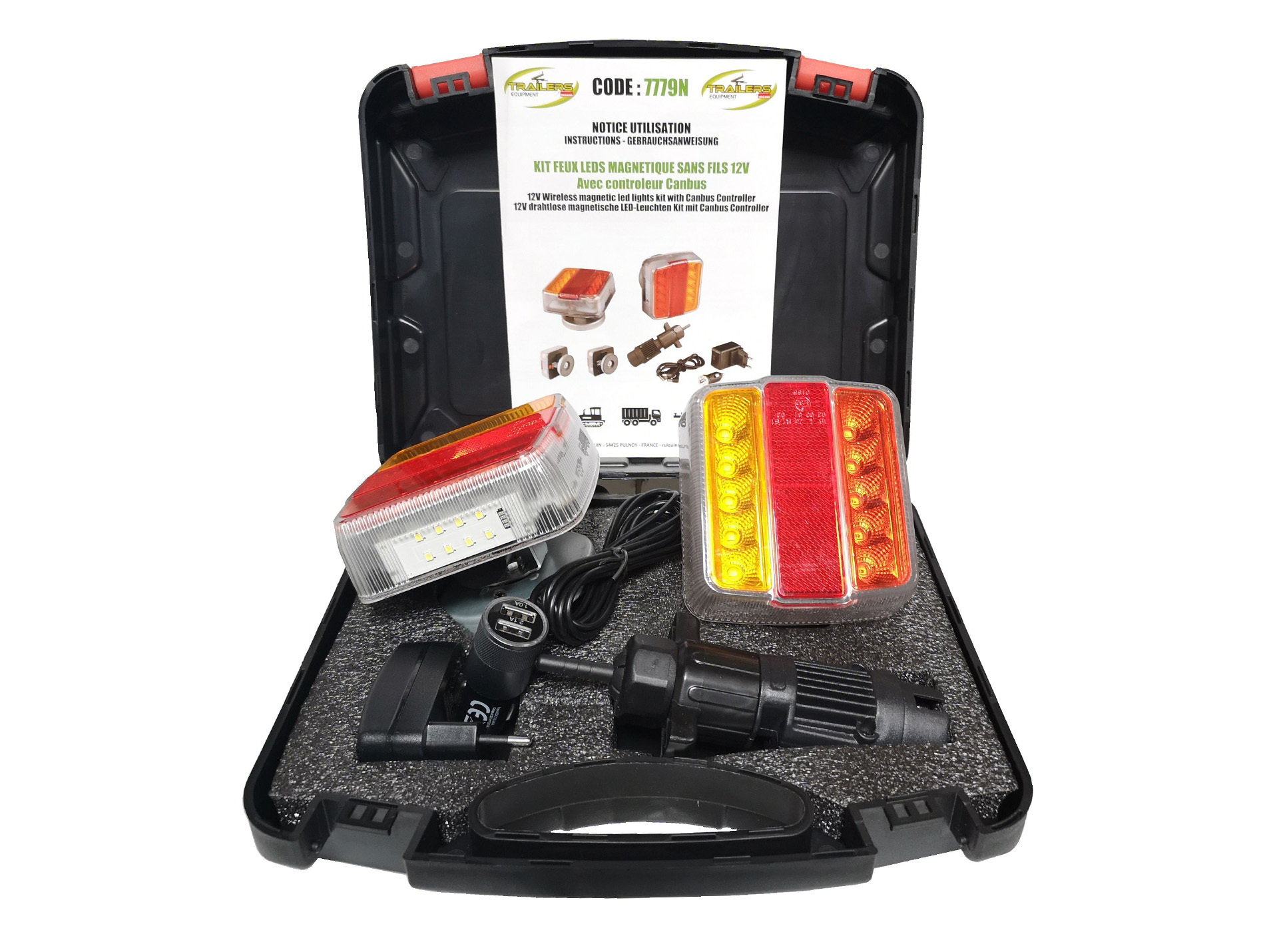 Kit magnétique LED sans fil 12V