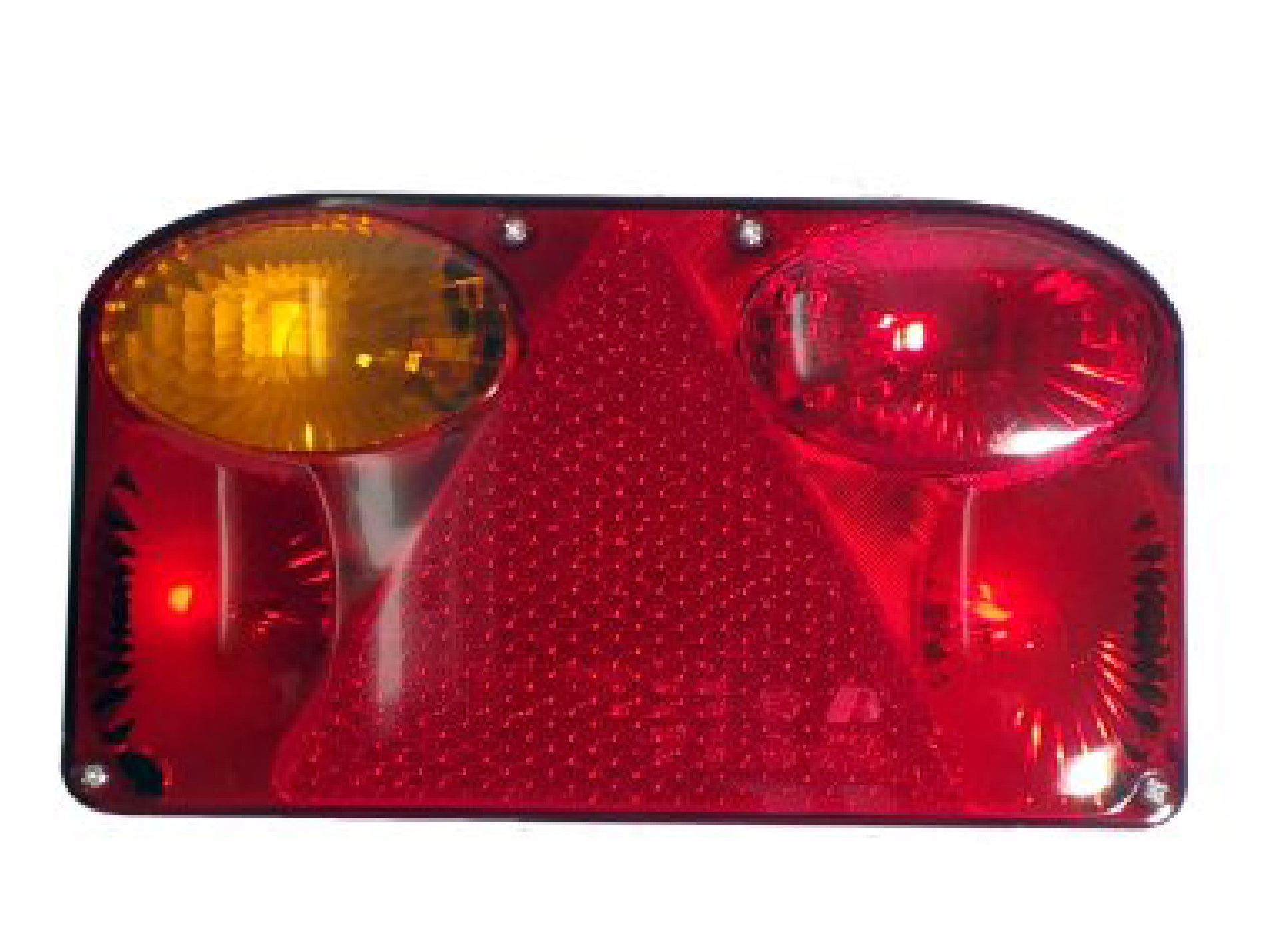 Cabochon gauche pour feu de remorque DAFA