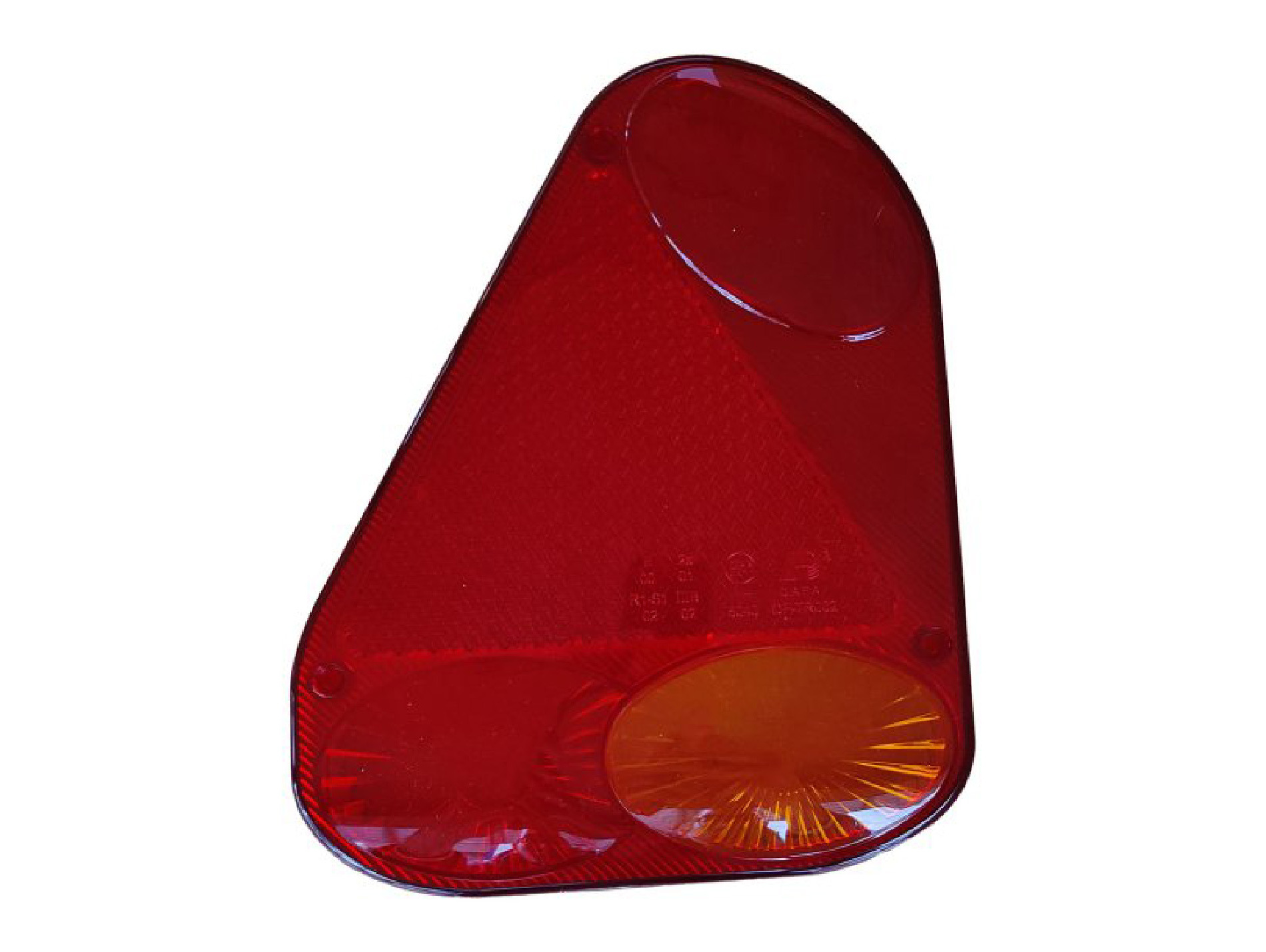 Cabochon gauche pour feu vert de remorque DAFA