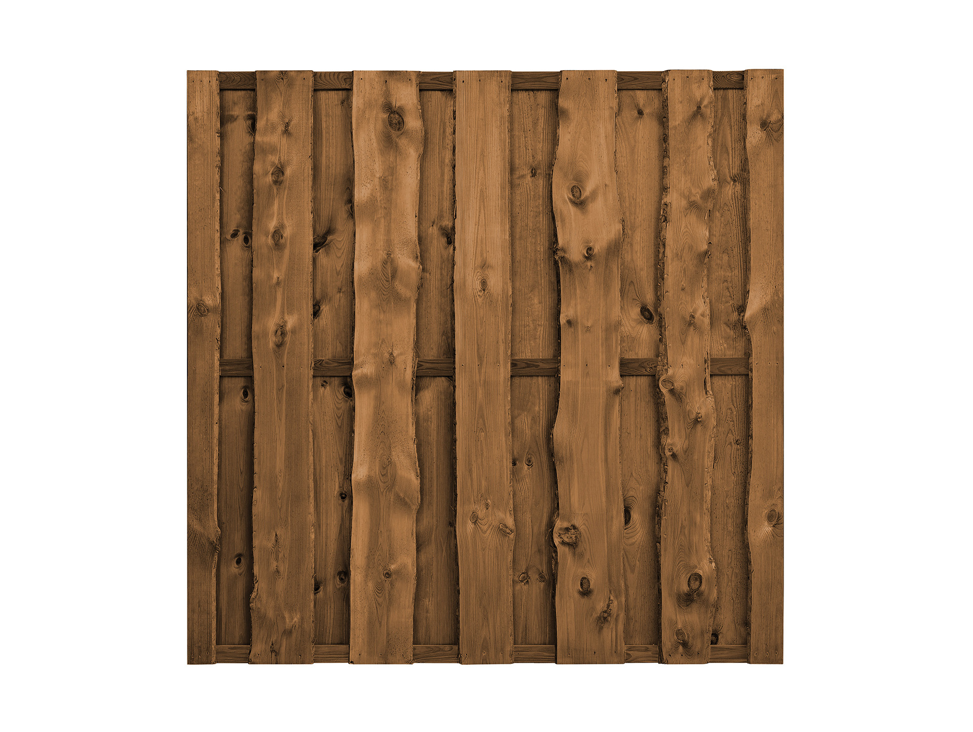 Panneau claustra bois marron Texas CERLAND l.180xH.180cm