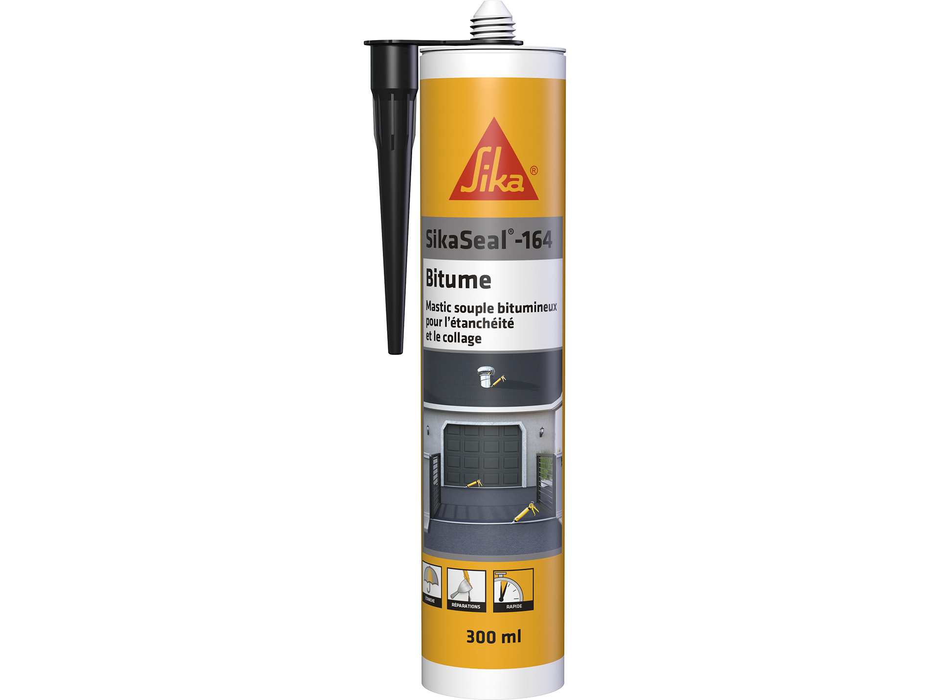 Mastic bitumeux SIKA Sikaseal 164 bitume 300ml