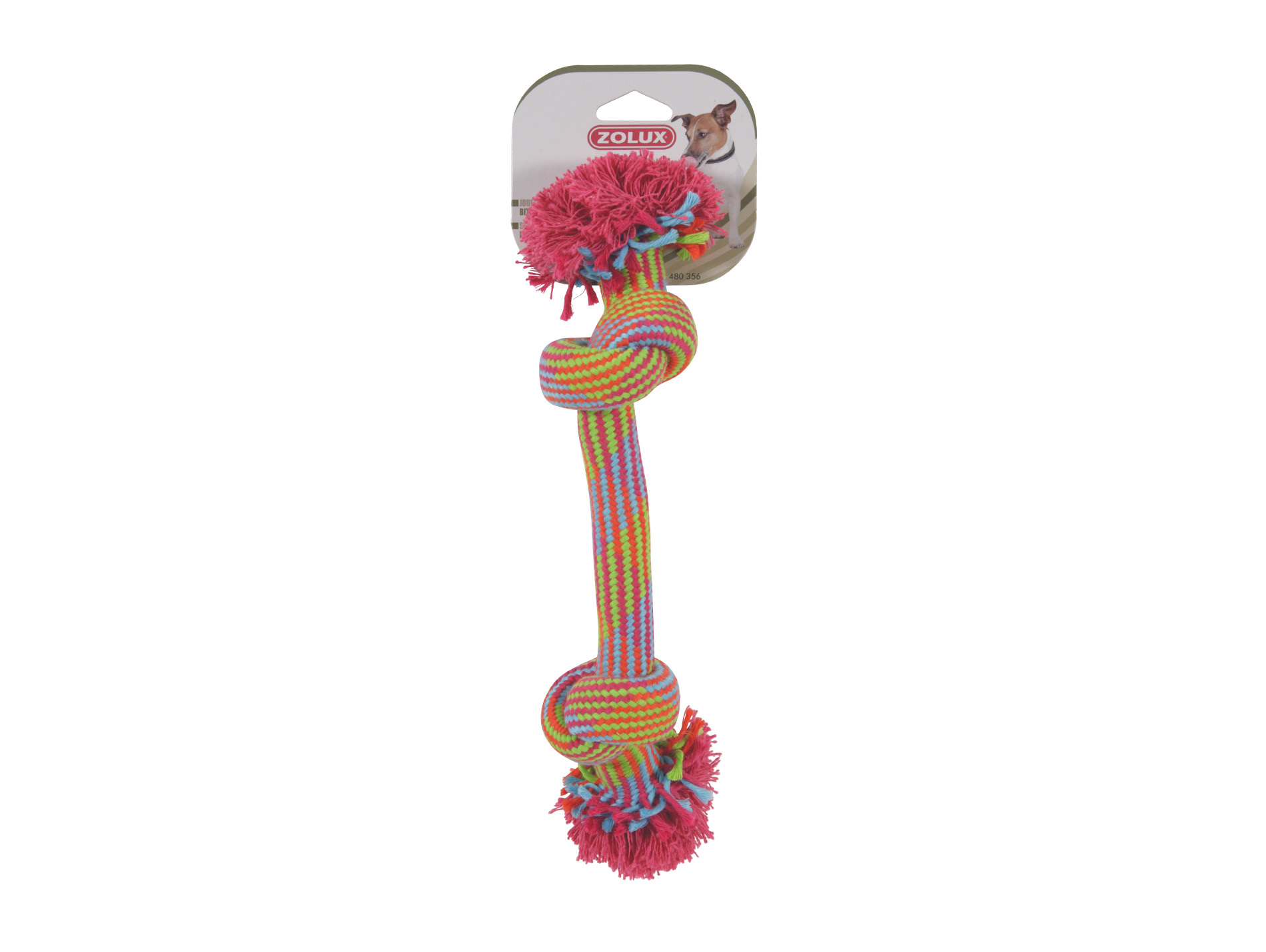 Jouet corde ZOLUX 2 noeuds 25cm