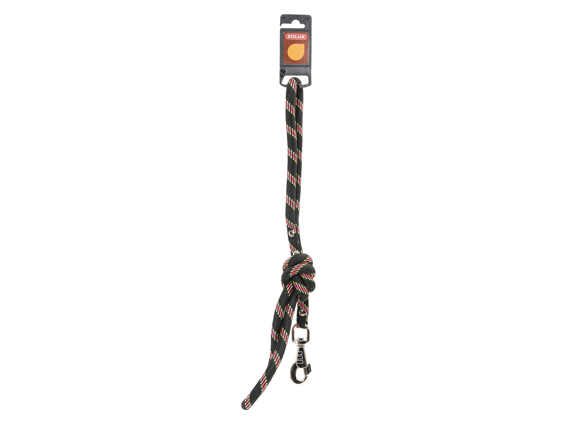 Laisse nylon corde ZOLUX L.2m l.13mm noir