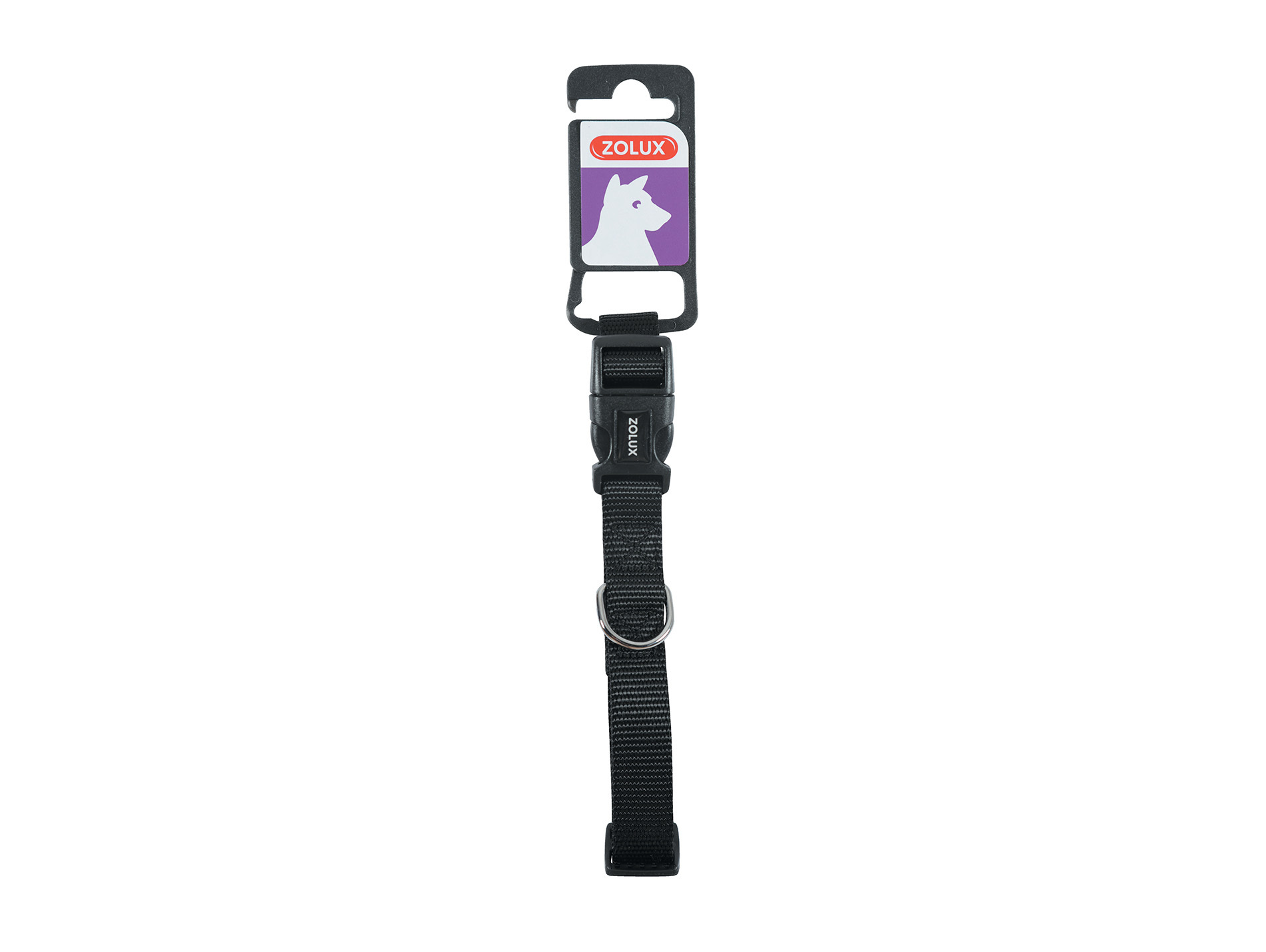 Collier ZOLUX nylon 50/60cm noir