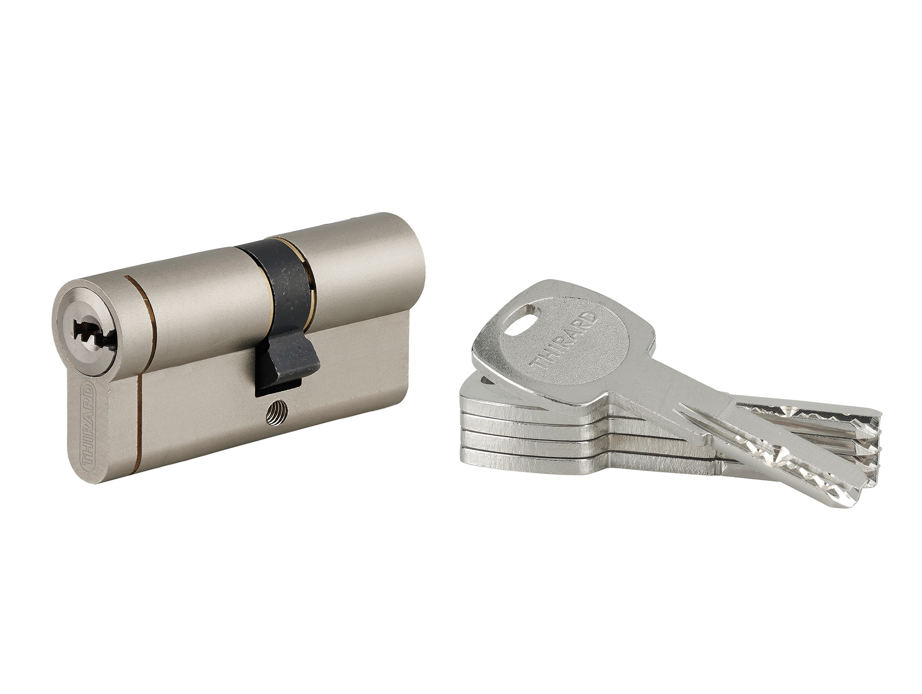 Cylindre THIRARD Transit 1 30x40mm laiton nickelé