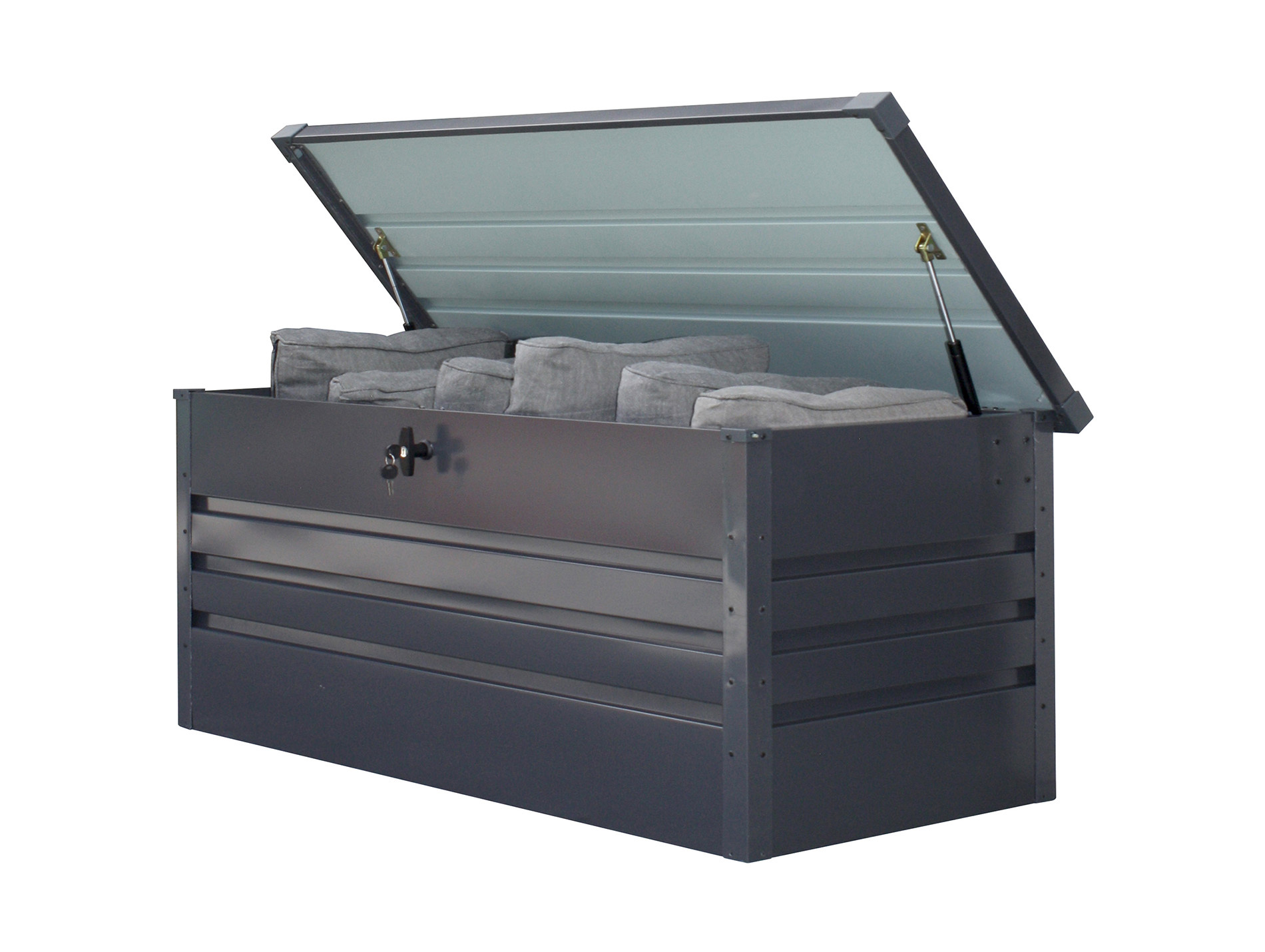 Coffre de jardin Scatola 350L anthracite