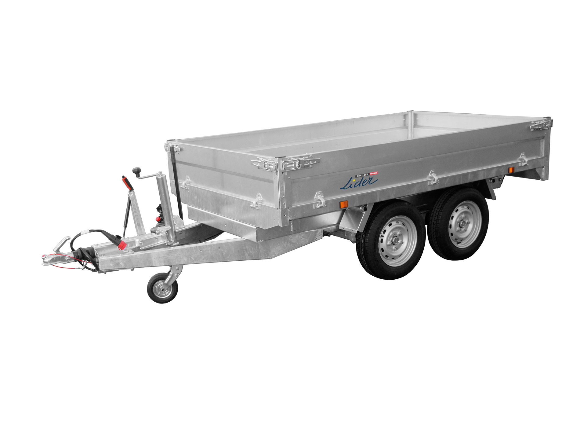 Remorque basculante LIDER 39560FP L.2,5m 750kg