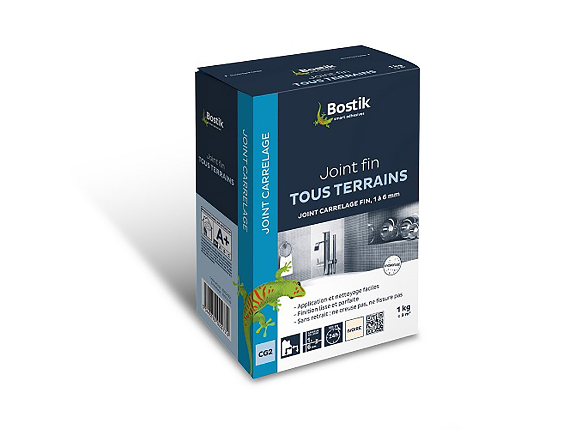 Joint fin gris en poudre BOSTIK 1kg