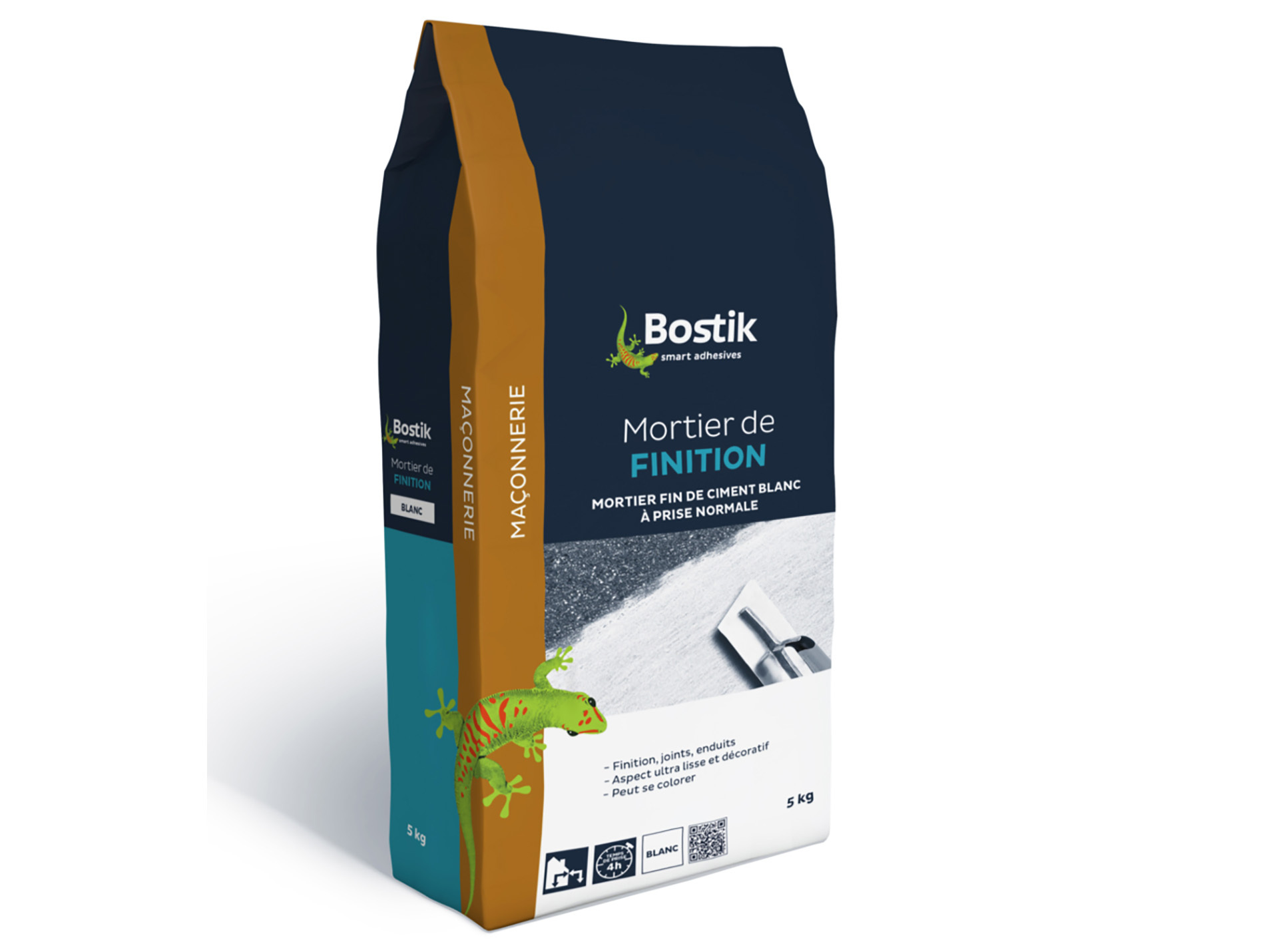 Mortier blanc de finition BOSTIK 5kg