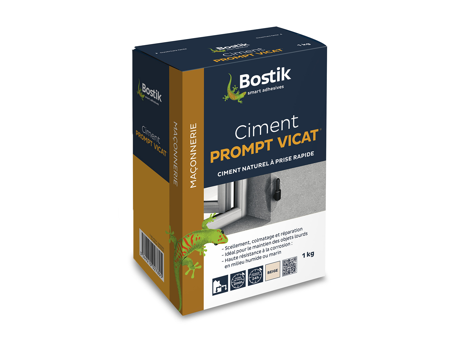 Ciment beige Prompt Vicat BOSTIK 1kg
