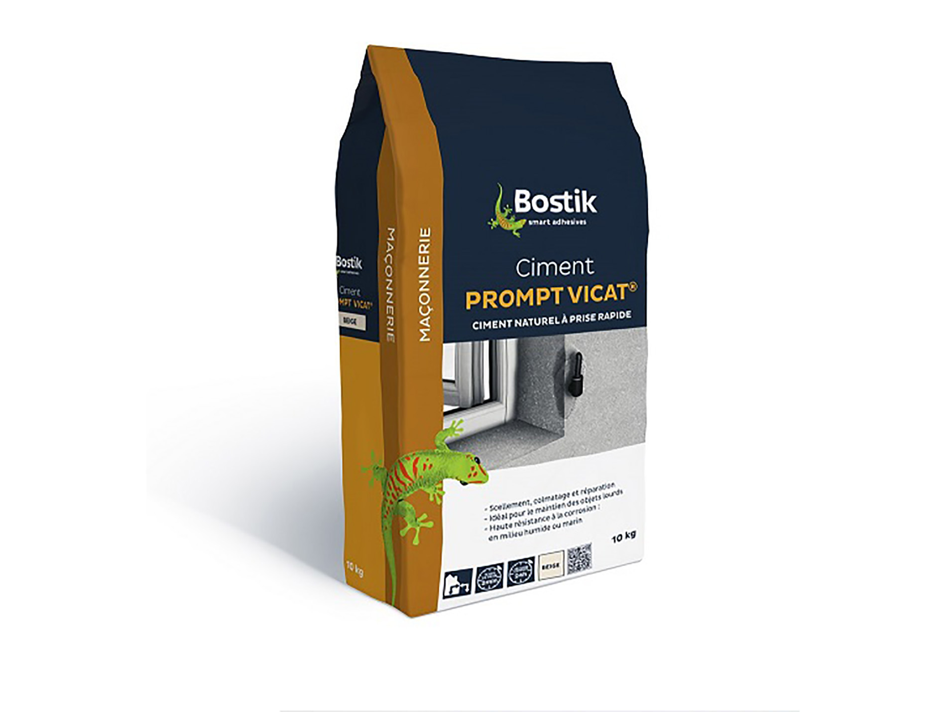 Ciment beige Prompt Vicat BOSTIK 10kg