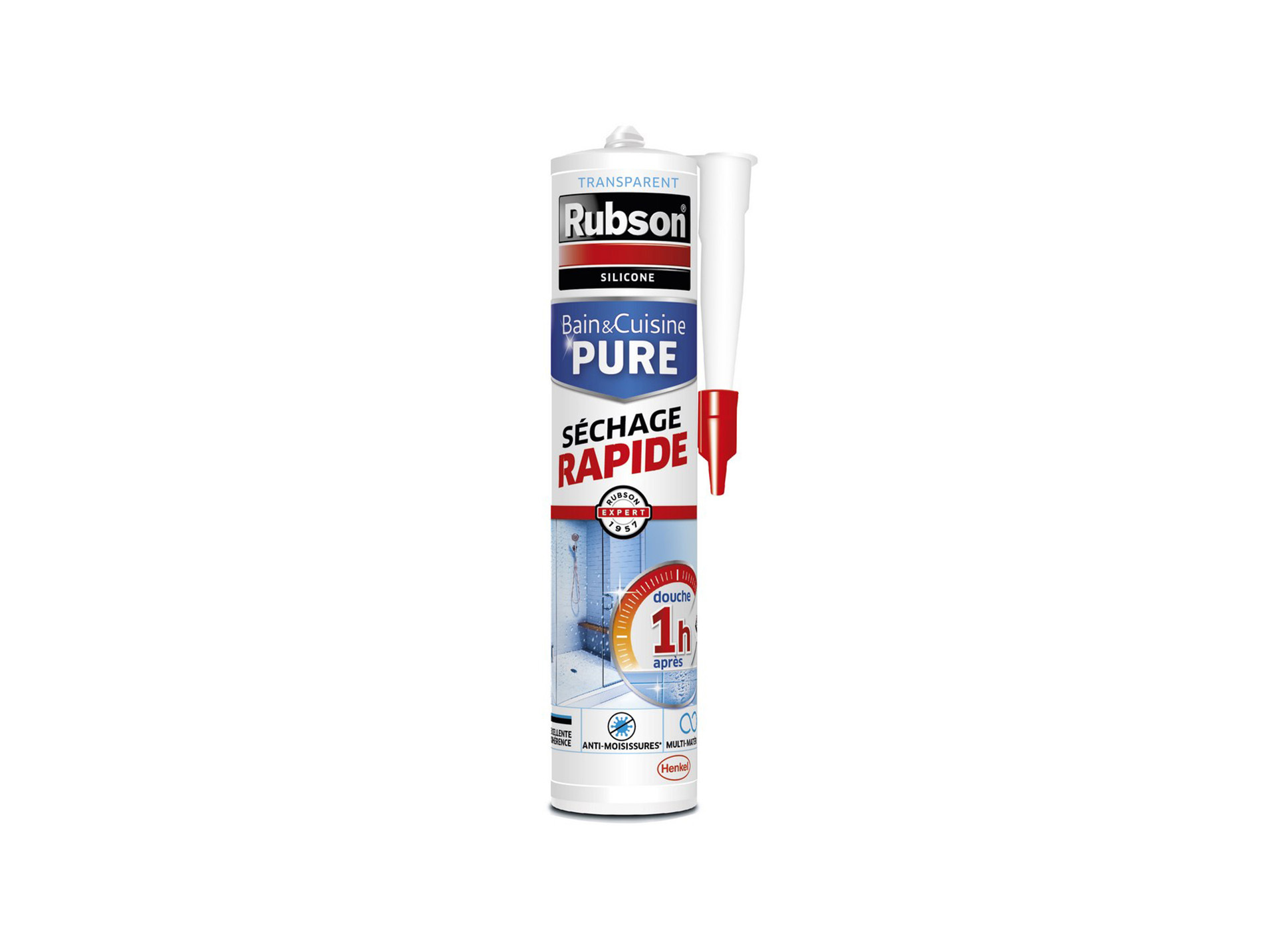 Mastic bain & cuisine pure RUBSON séchage rapide 280ml