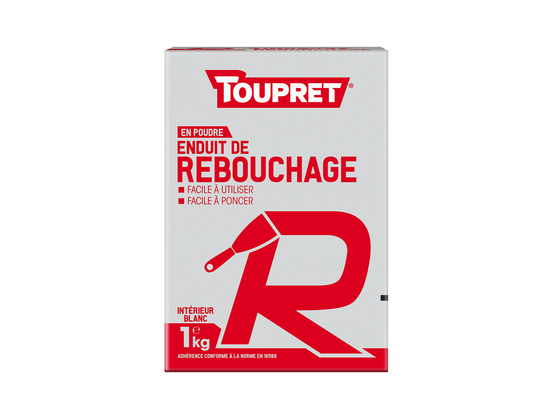 Enduit de rebouchage R TOUPRET en poudre 1kg