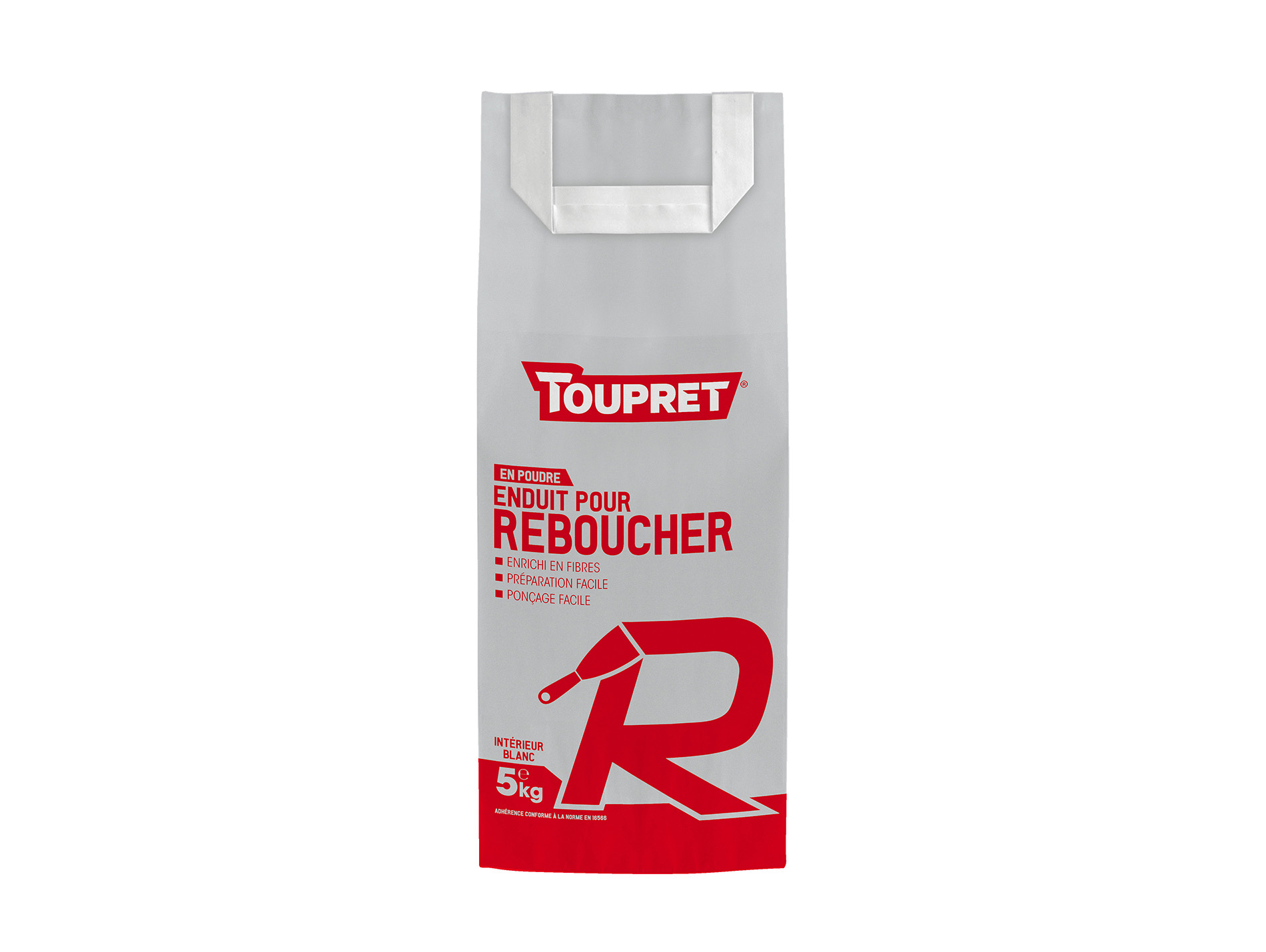 Enduit de rebouchage R TOUPRET en poudre 5kg
