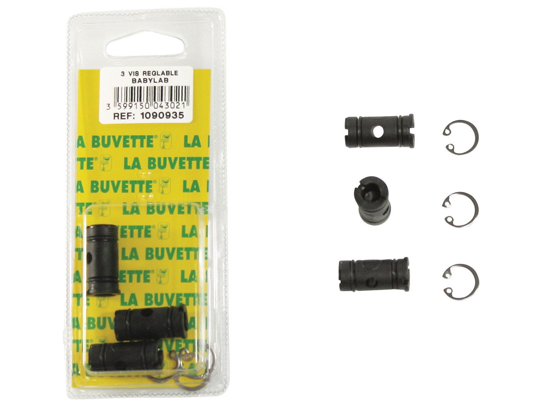 Vis de réglage pour Babylab x3