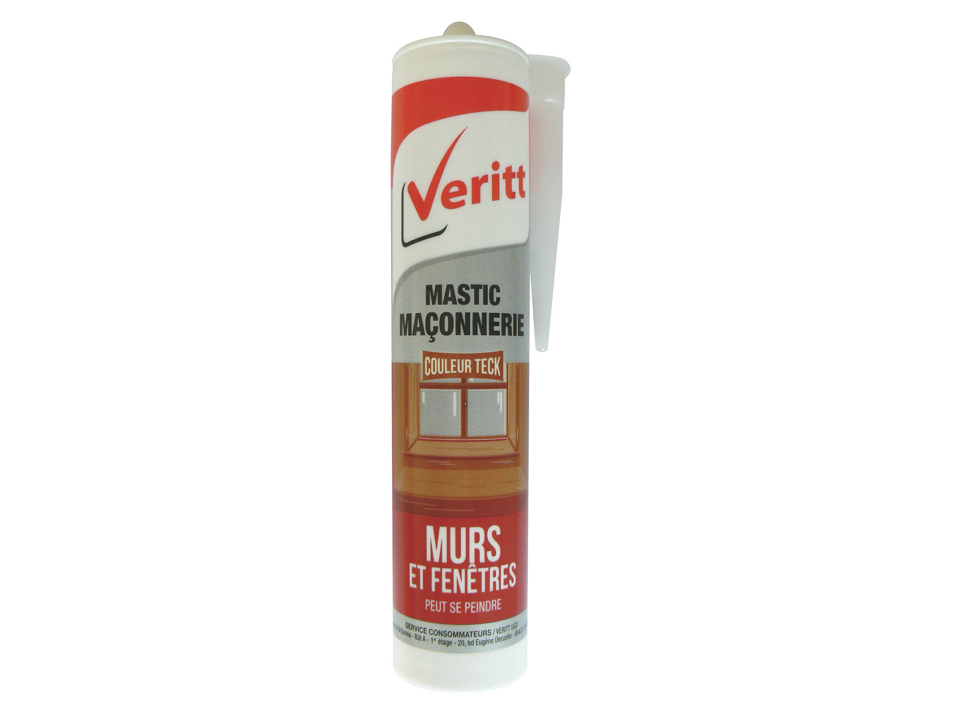 Mastic acrylique teck maçonnerie VERITT 280ml