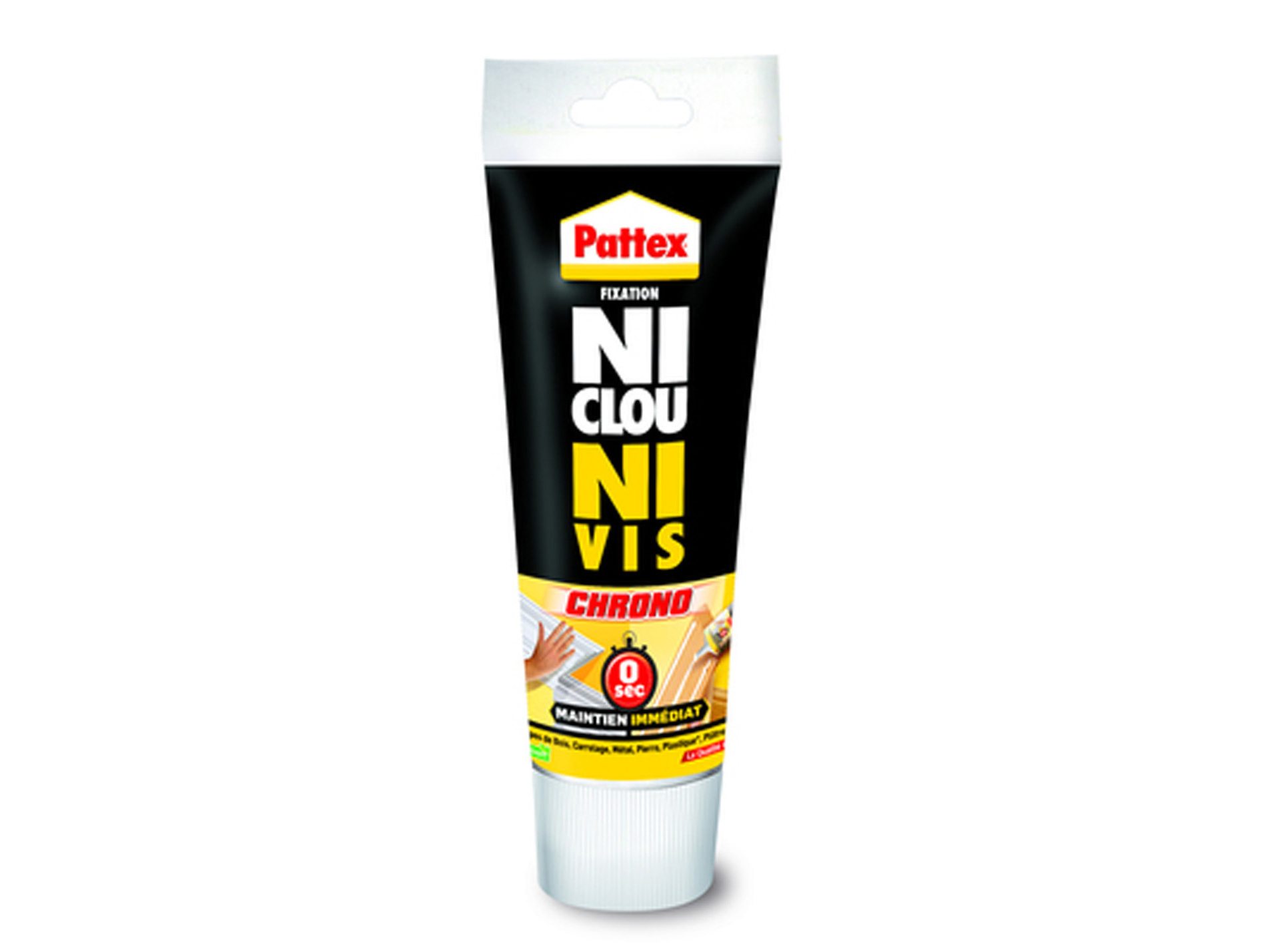 Colle PATTEX ni clou ni vis extra fort et rapide tube 260g