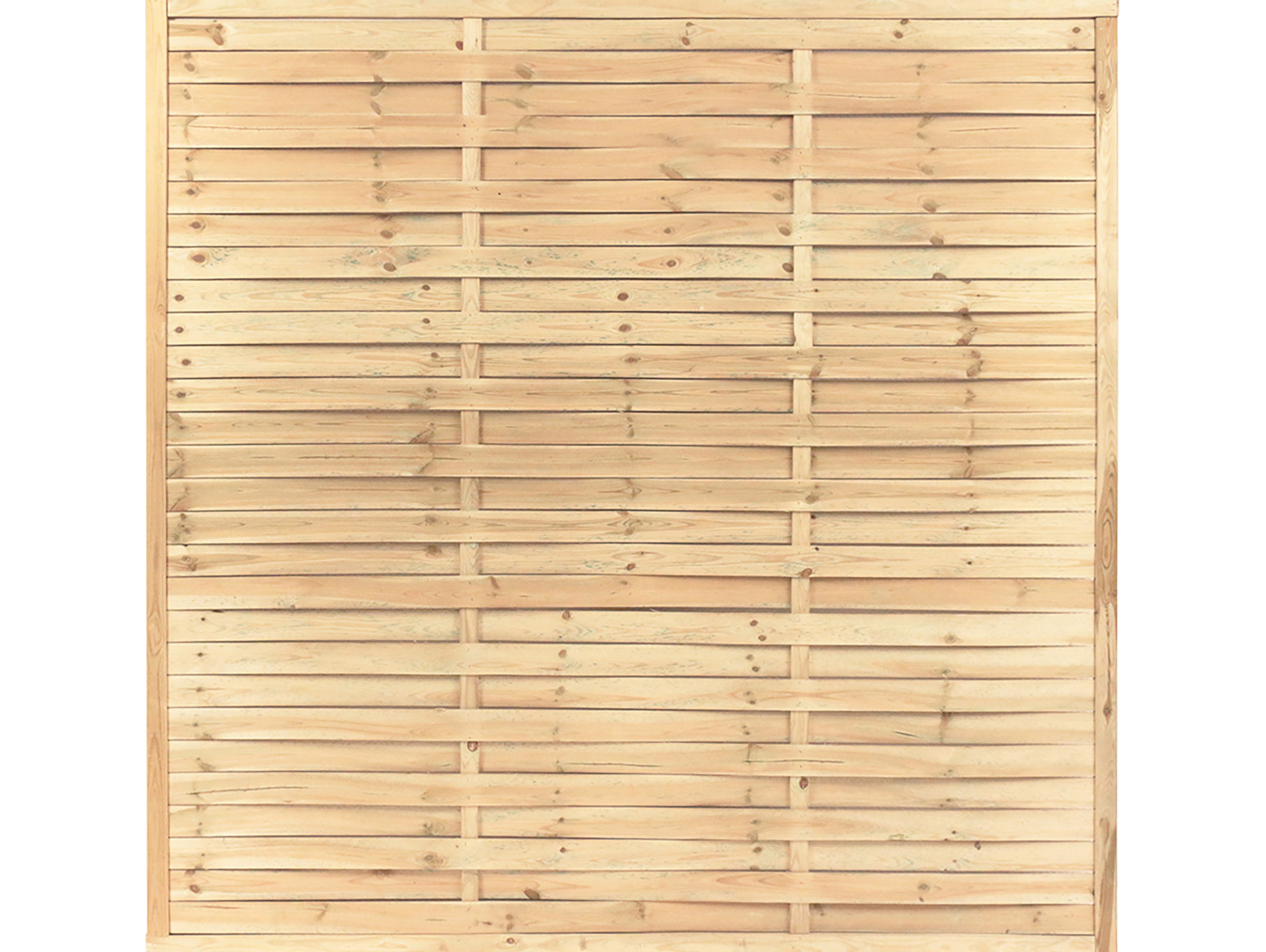 Panneau claustra tressé agrafé l.180xH.180cm Ep.18mm